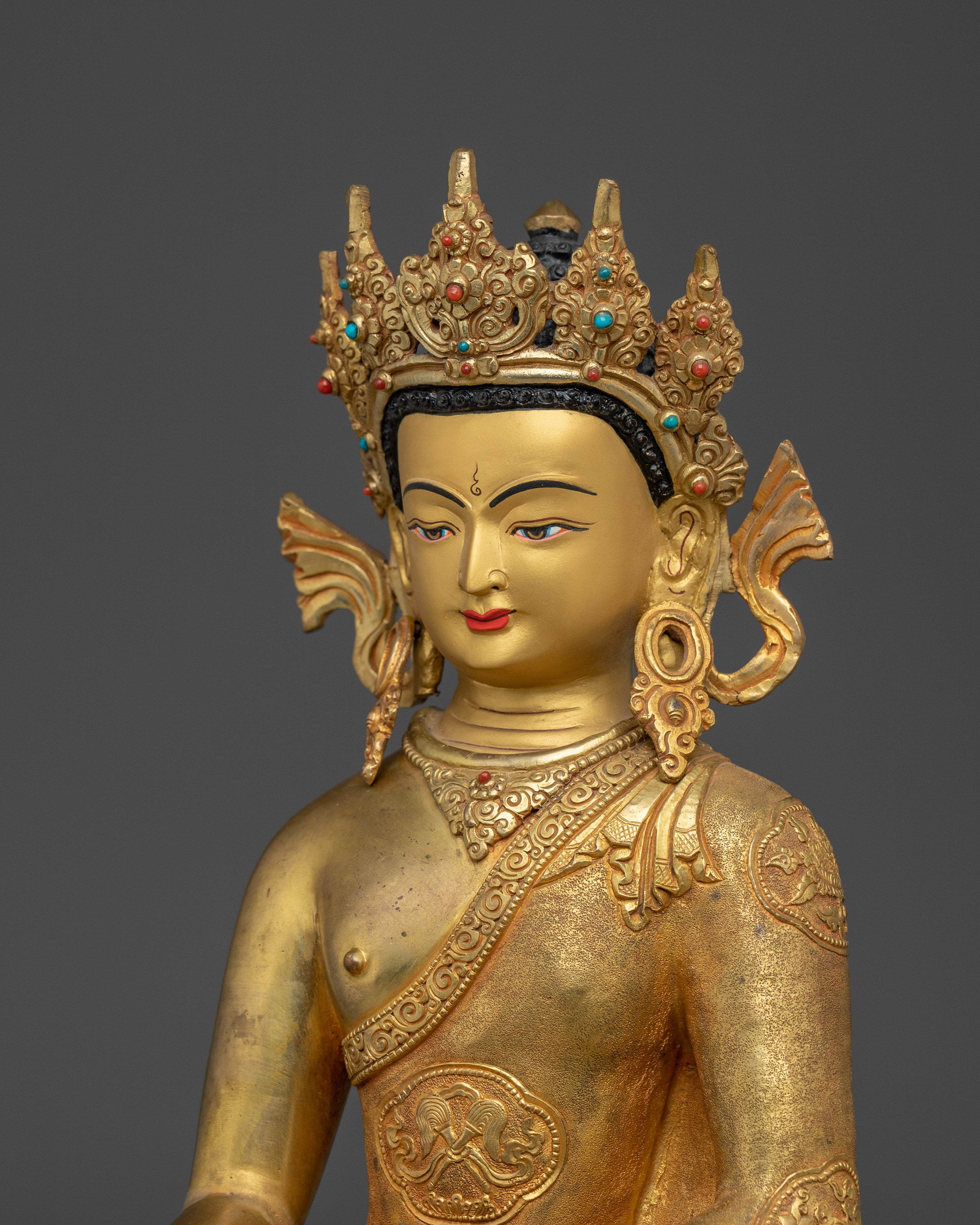 Statue of Crown Shakyamuni Buddha | Historical Buddha