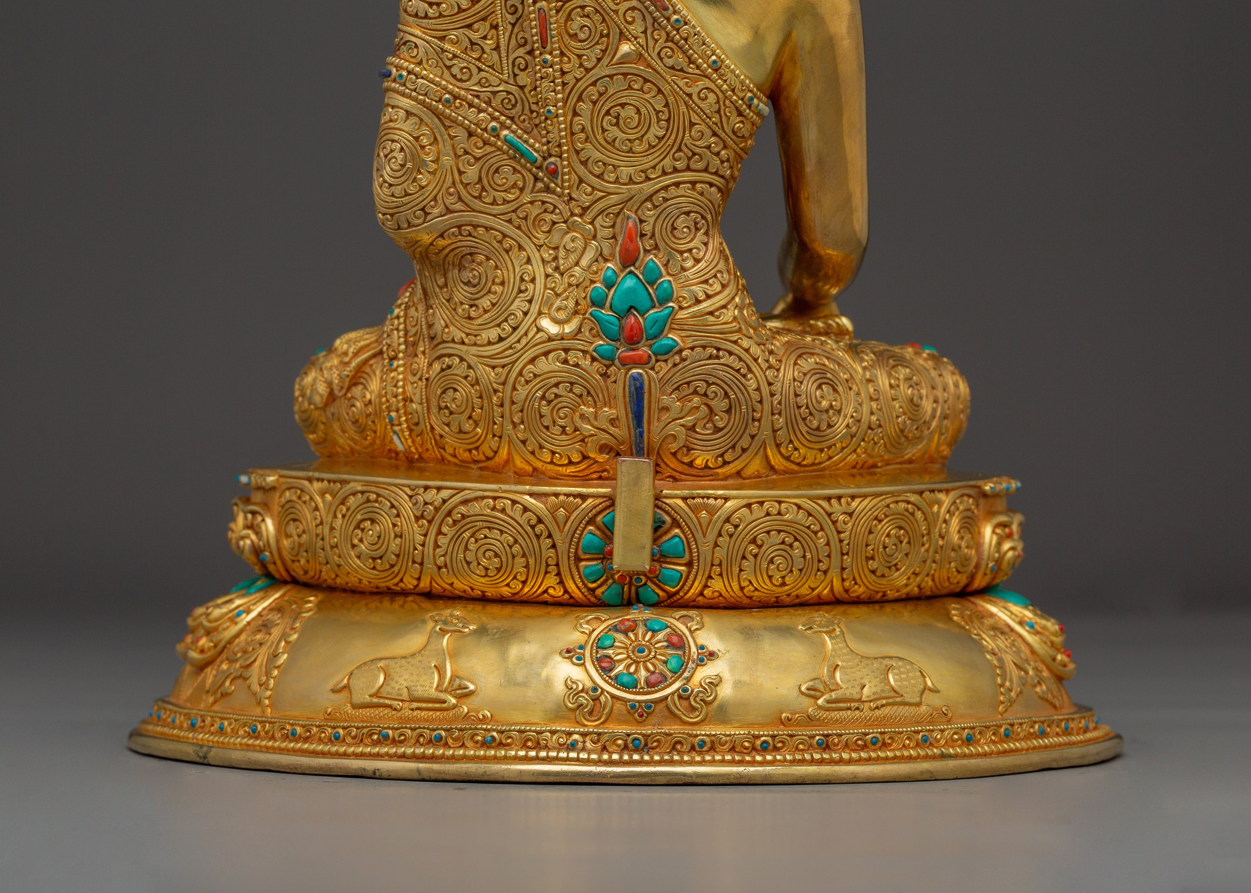 Spiritual Sculpture Shakyamuni Buddha | Peaceful Meditation Figure