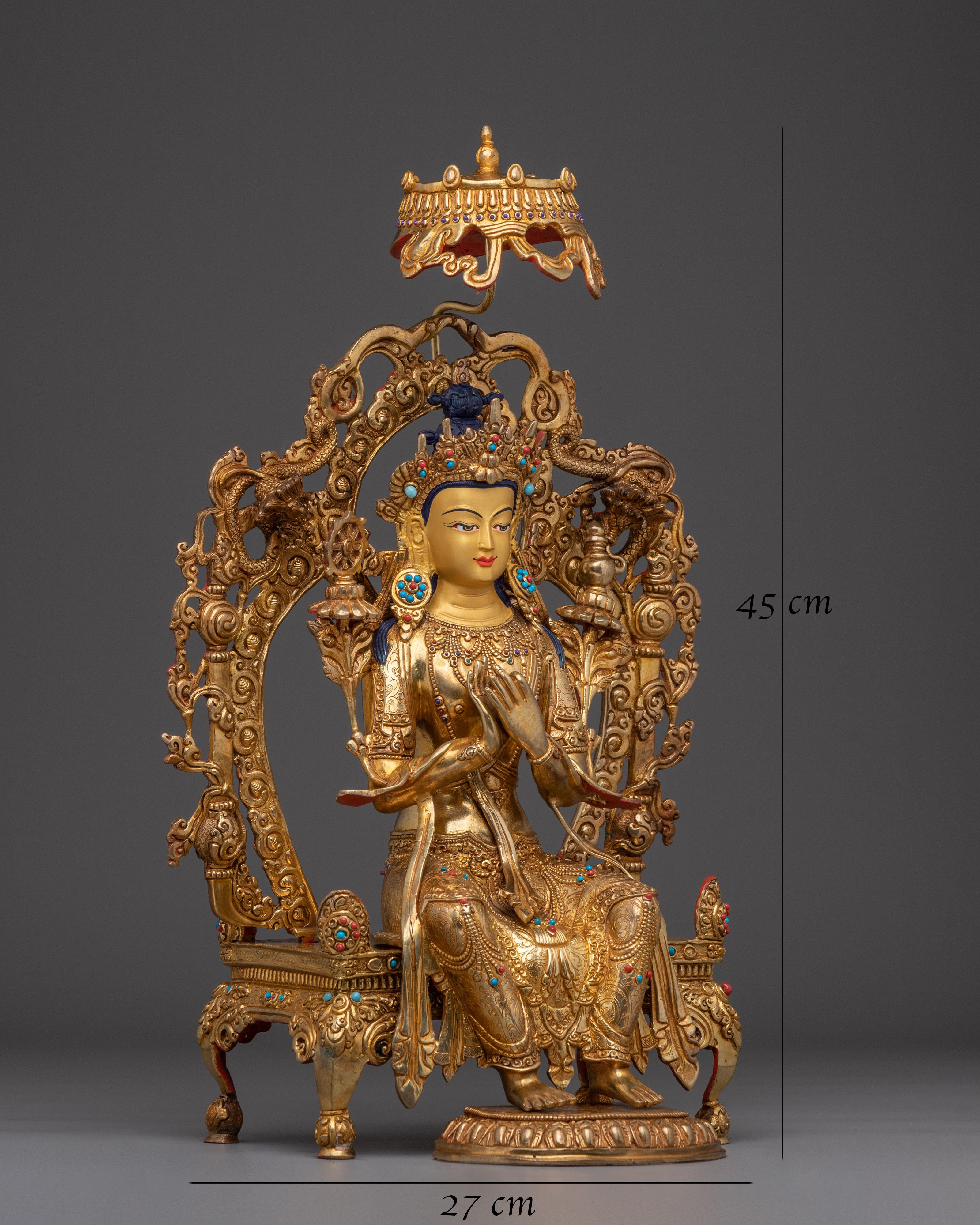 Statue of Future Buddha Maitreya 