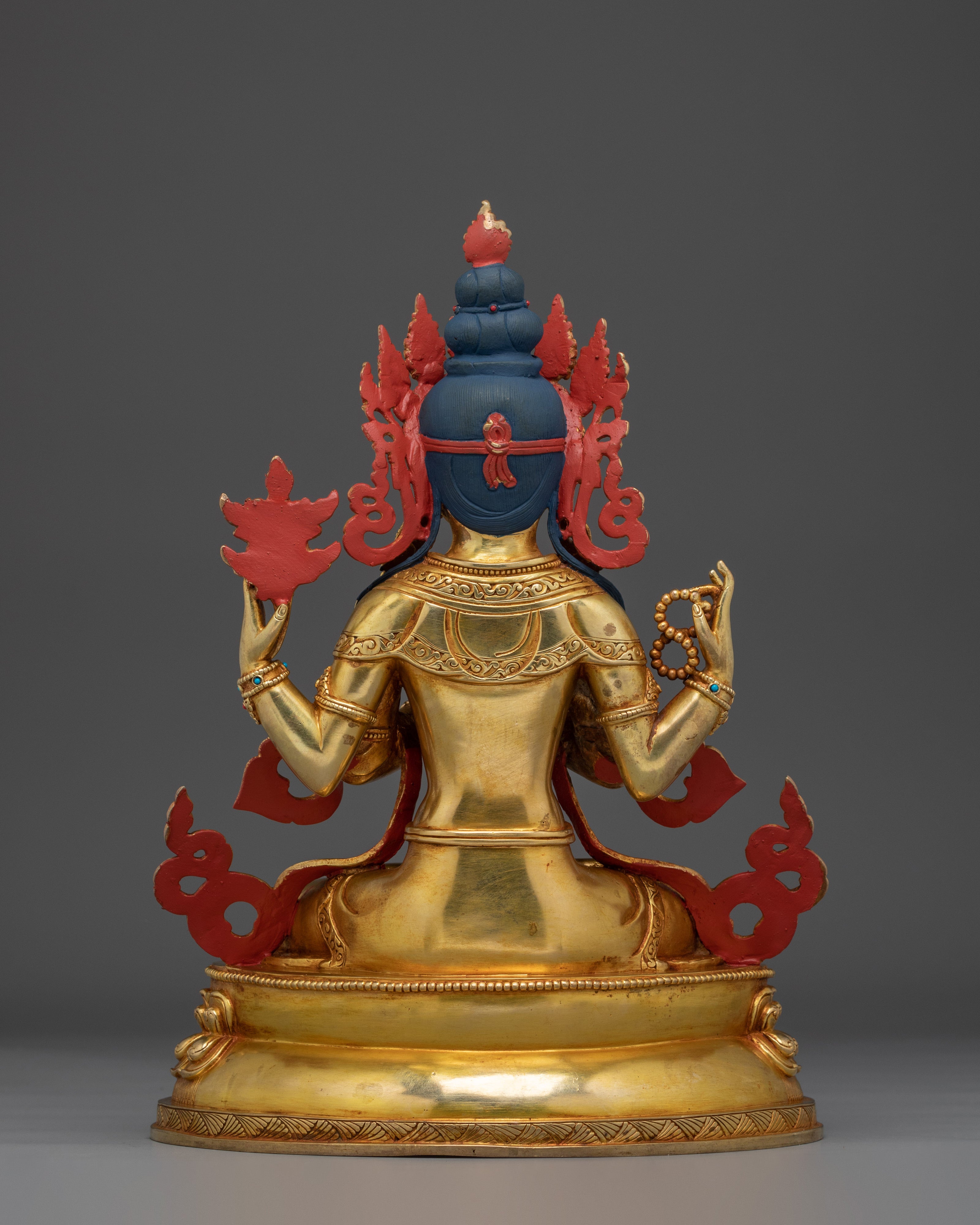 Spiritual Compassionate Chenrezig Statue | Avalokiteshvara Deity