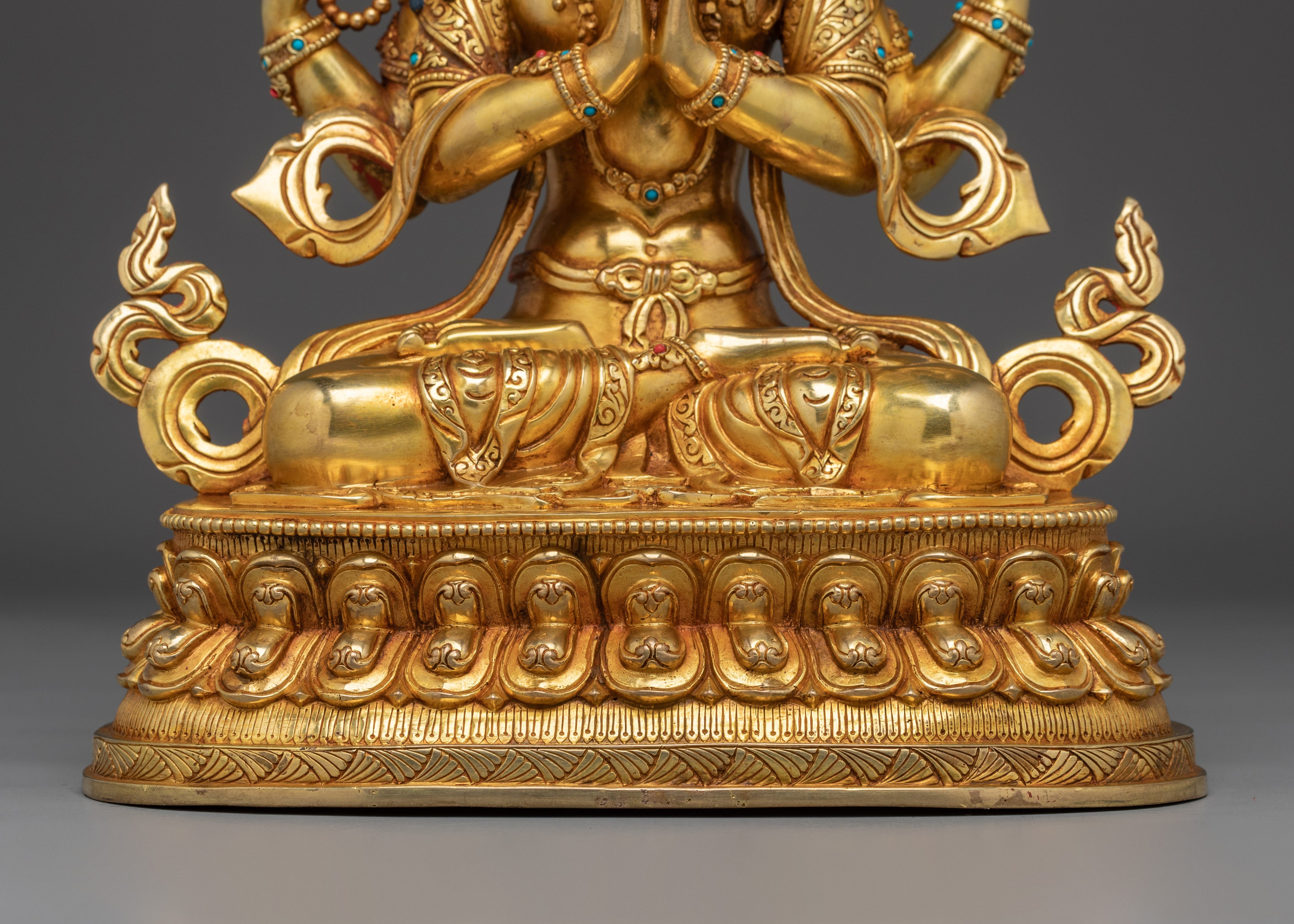 Spiritual Compassionate Chenrezig Statue | Avalokiteshvara Deity