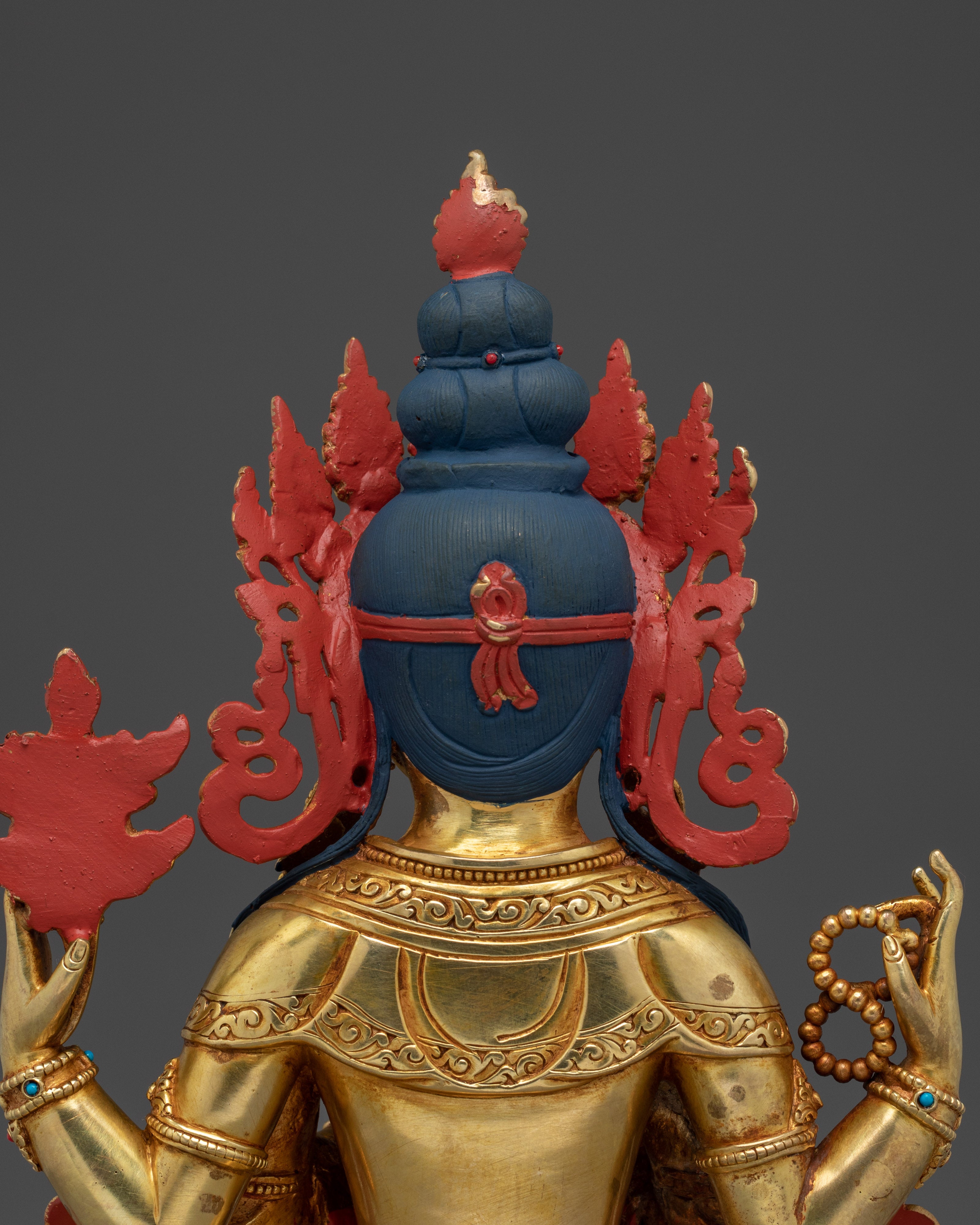Spiritual Compassionate Chenrezig Statue | Avalokiteshvara Deity