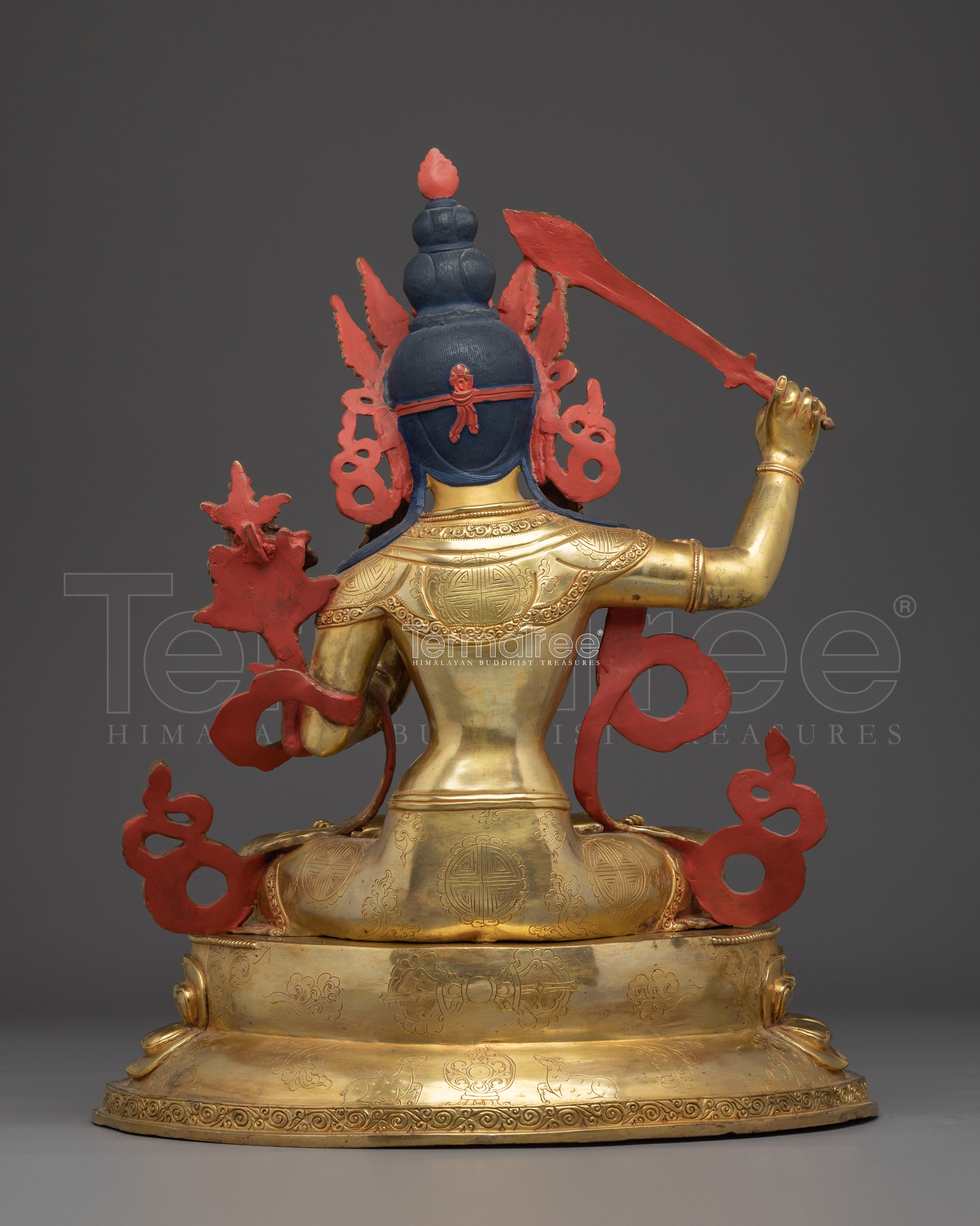 Path of Wisdom with Manjushri Art | Symbol of Transcendent Insight