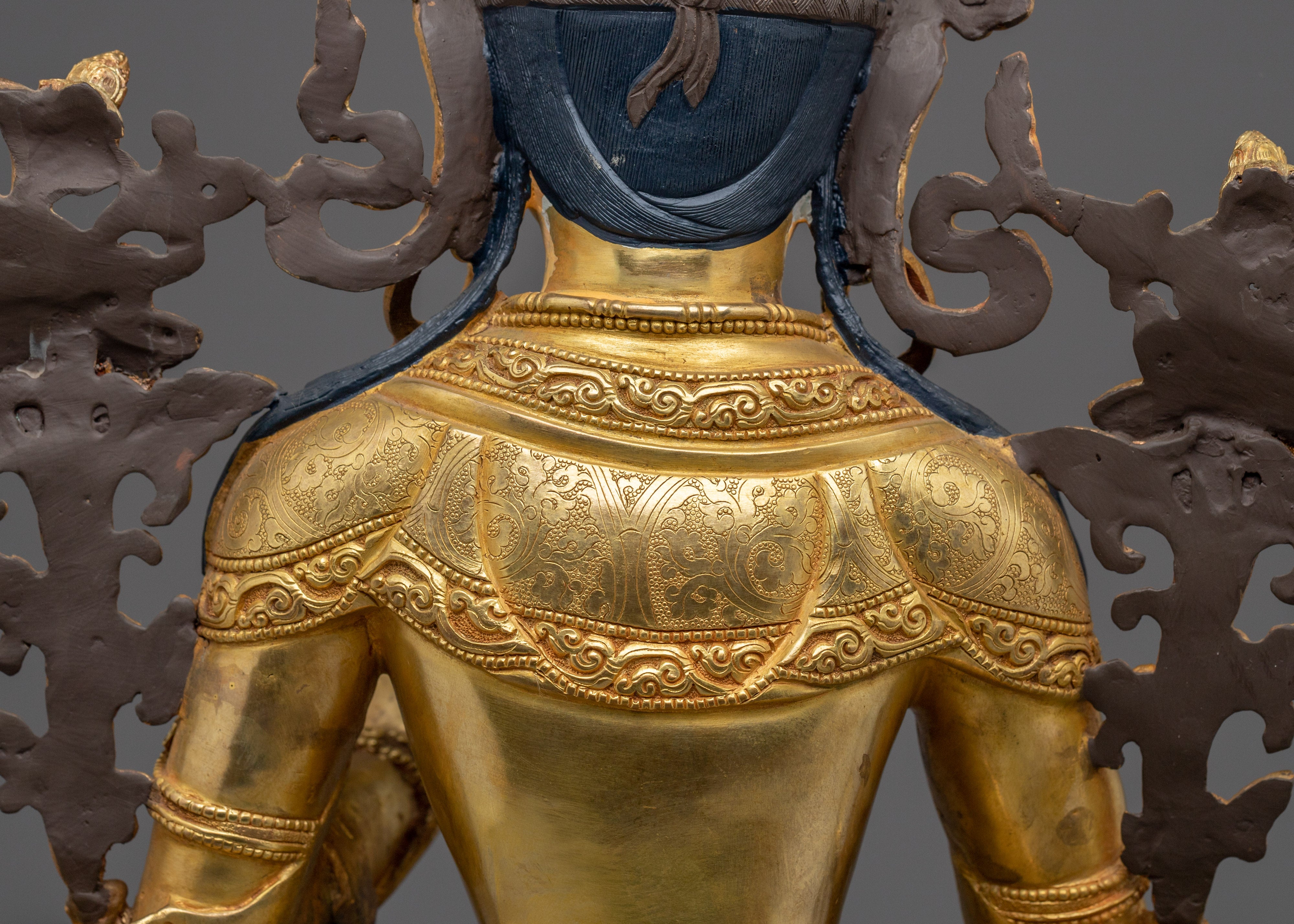 Handmade Sita Tara Spiritual Statue | White Tara - Tibetan Healing Deity