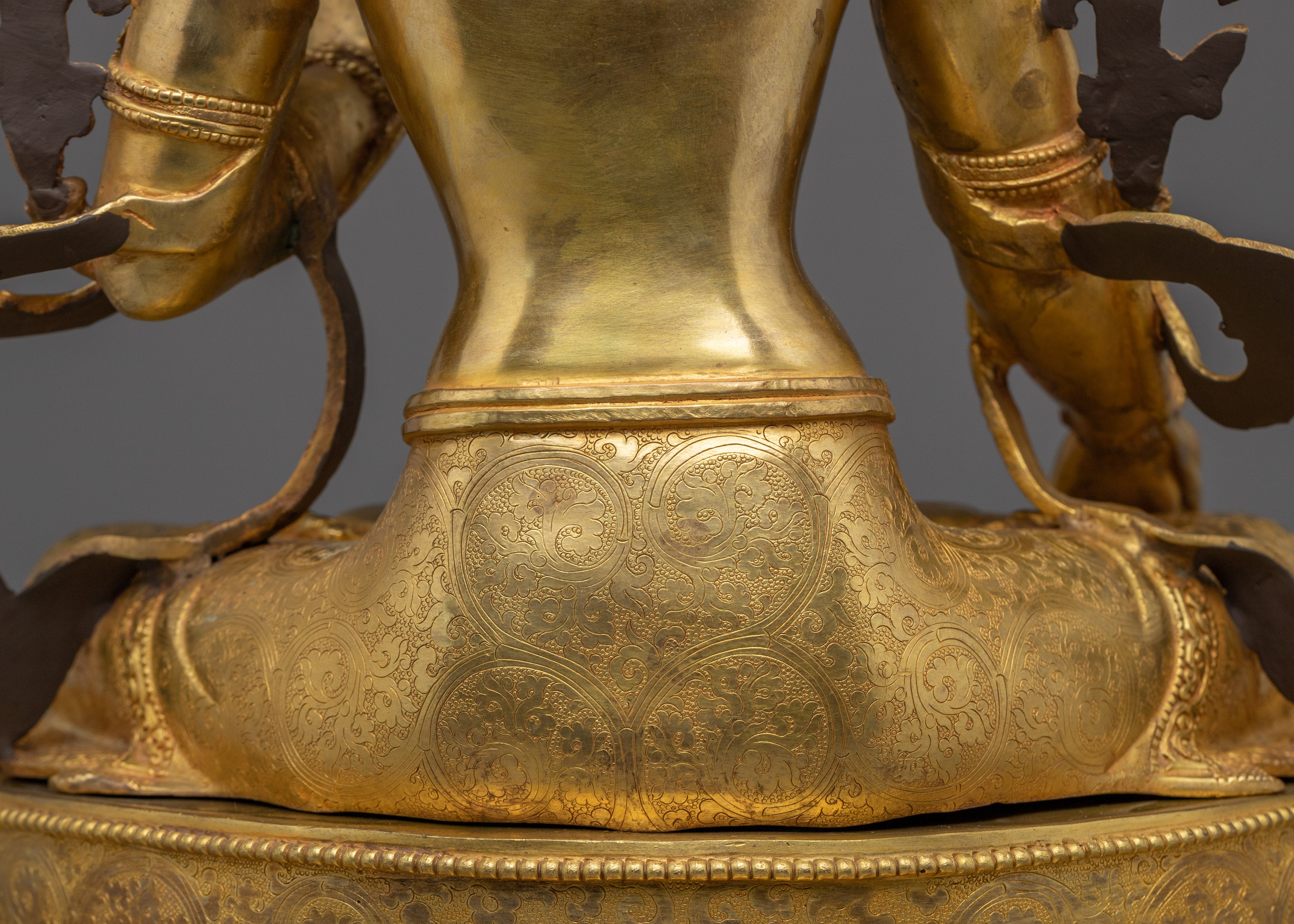 Handmade Sita Tara Spiritual Statue | White Tara - Tibetan Healing Deity