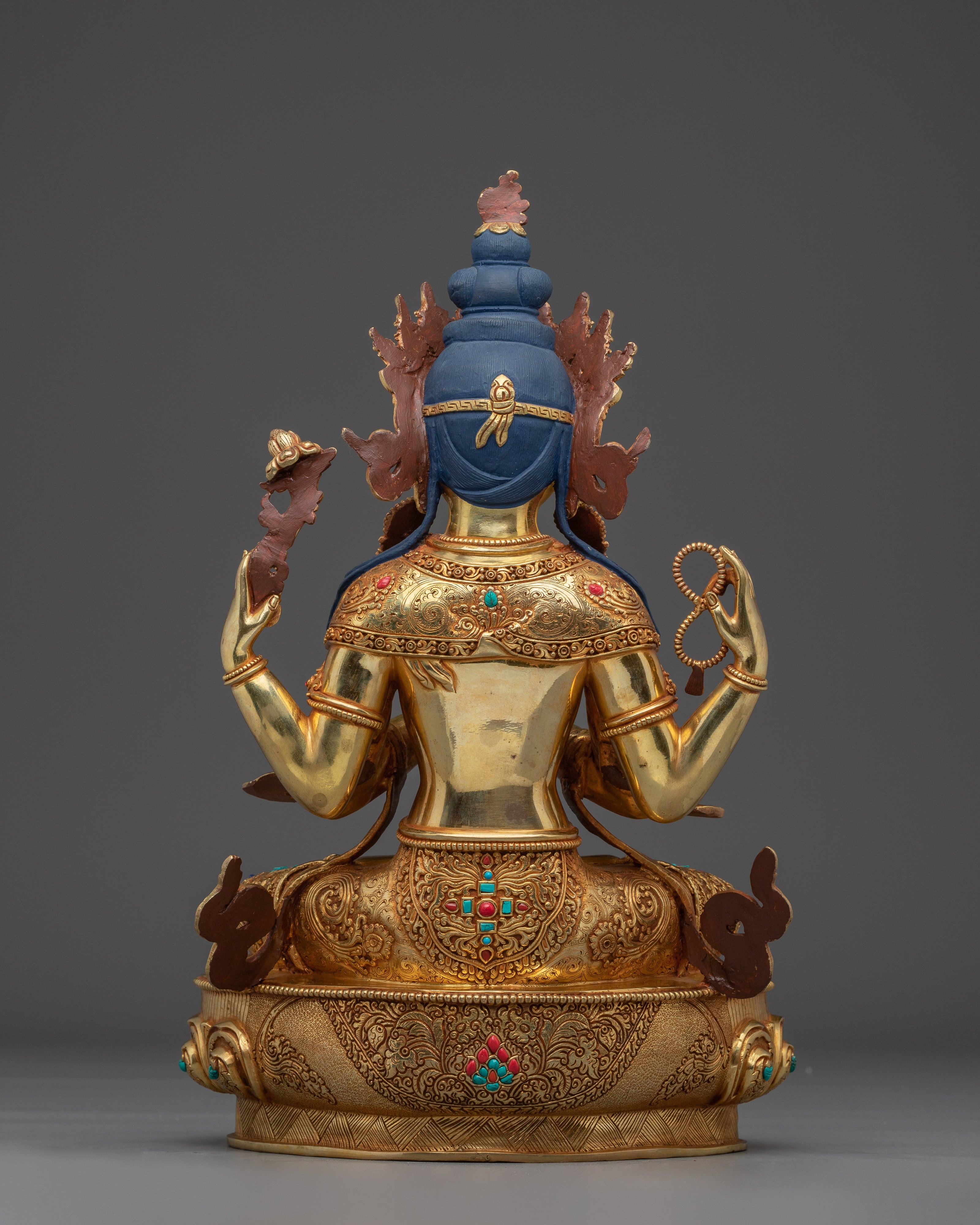 Dharma Protector Chenrezig Statue | Bodhisattva Of Compassion