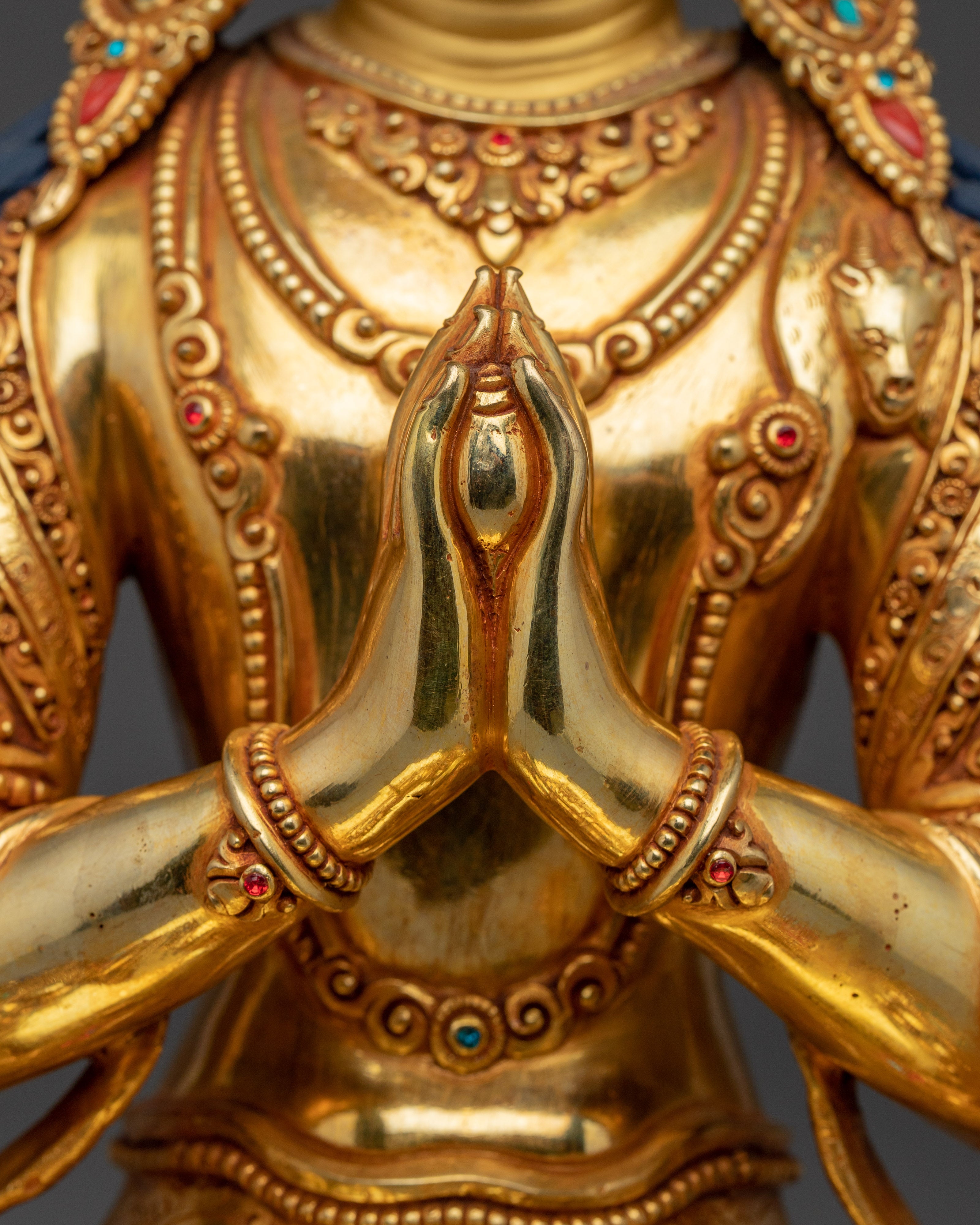 Dharma Protector Chenrezig Statue | Bodhisattva Of Compassion