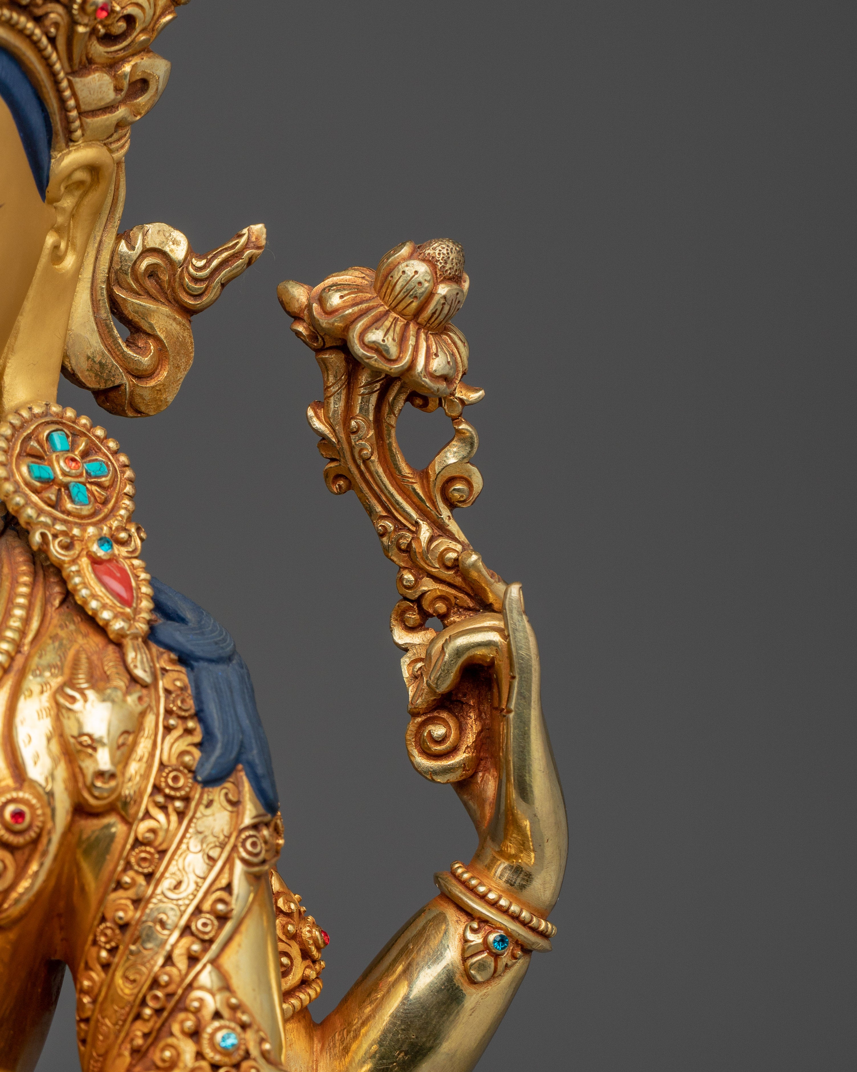 Dharma Protector Chenrezig Statue | Bodhisattva Of Compassion