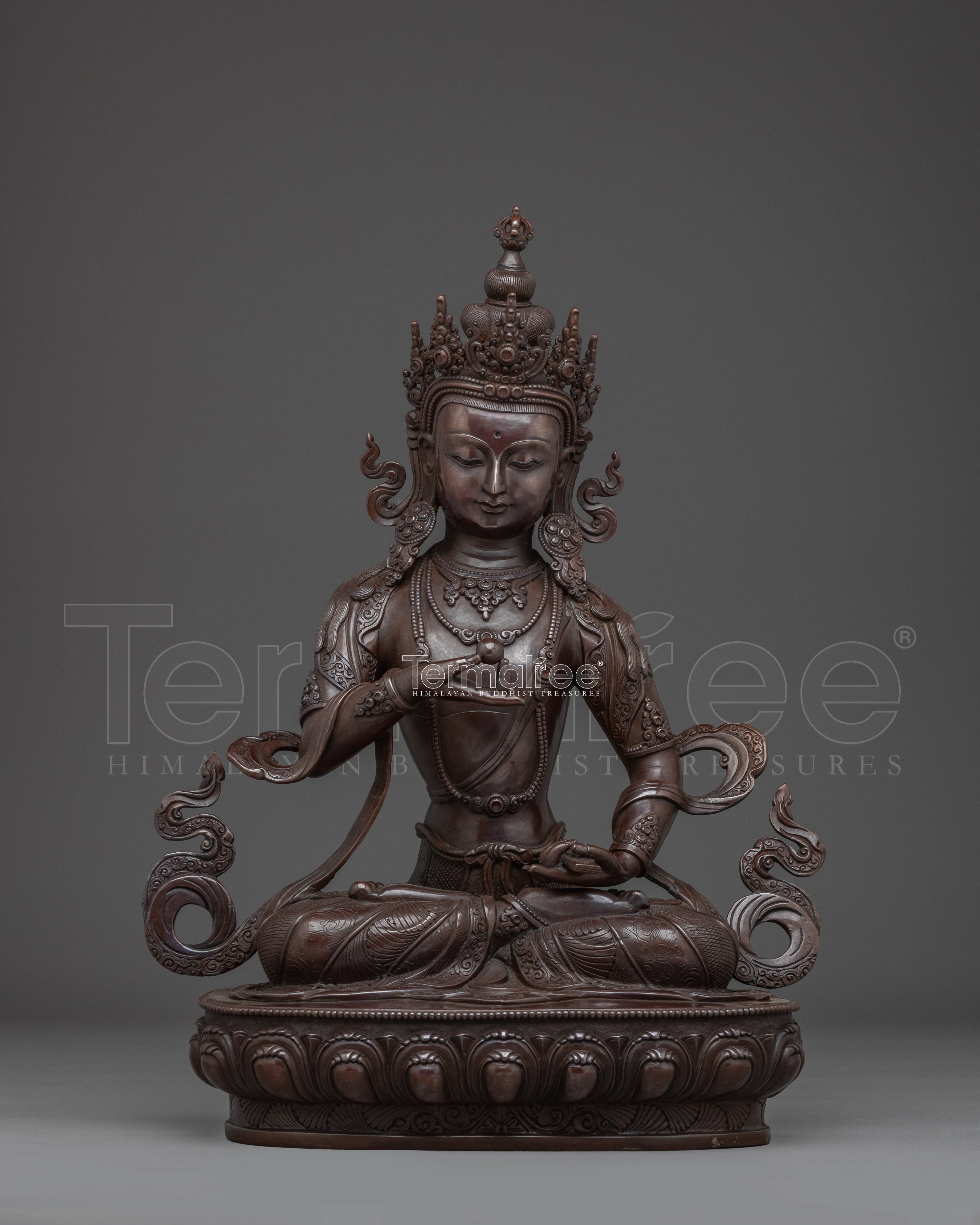 Tibetan Deity Kshitigarbha Sculpture | Japanese Jizo
