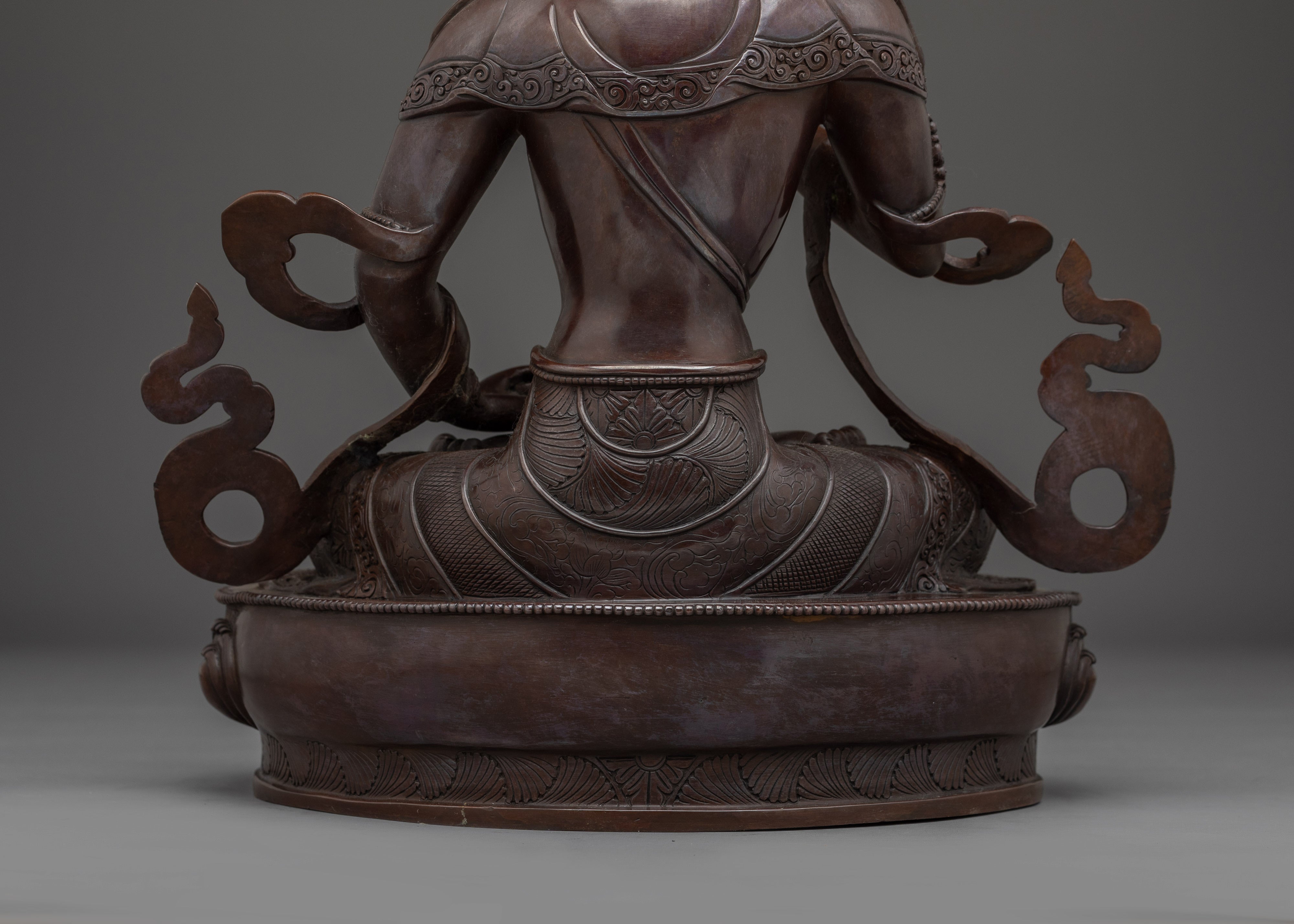 Tibetan Deity Kshitigarbha Sculpture | Japanese Jizo