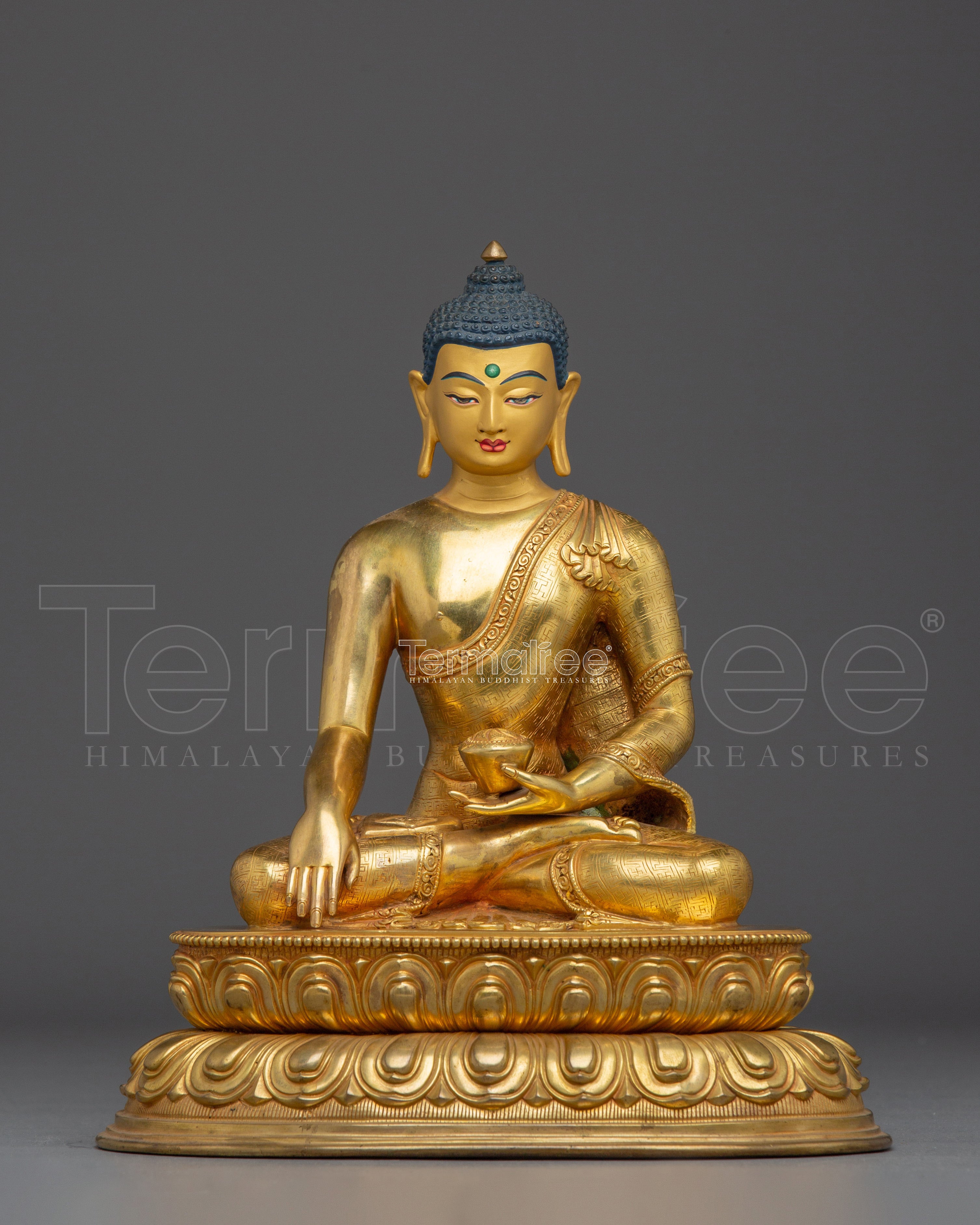 Dharma Icon Shakyamuni Buddha Statue | Historical Gautama Buddha Artwork
