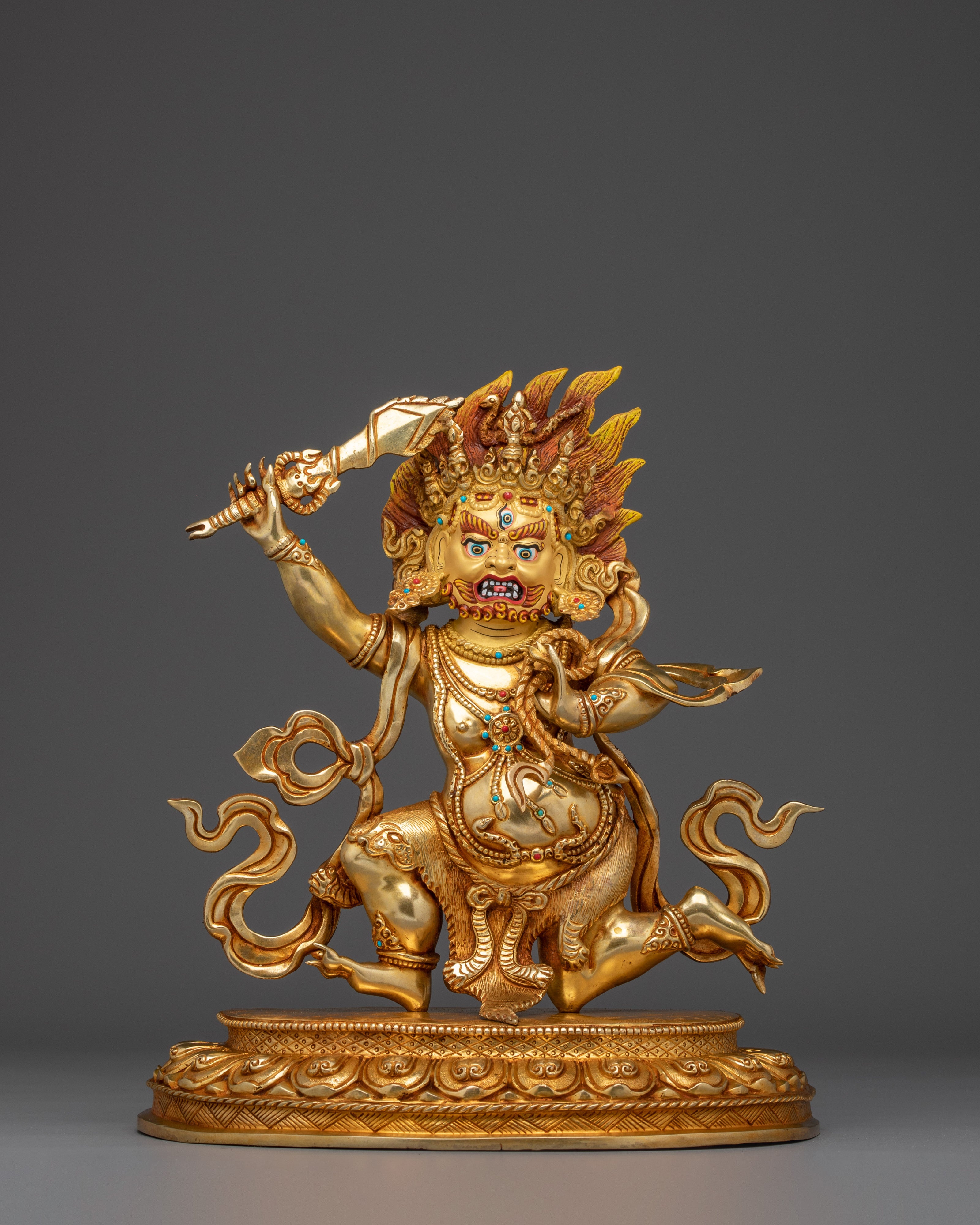 Wrathful Achala Statue | Buddhist Protector Deity