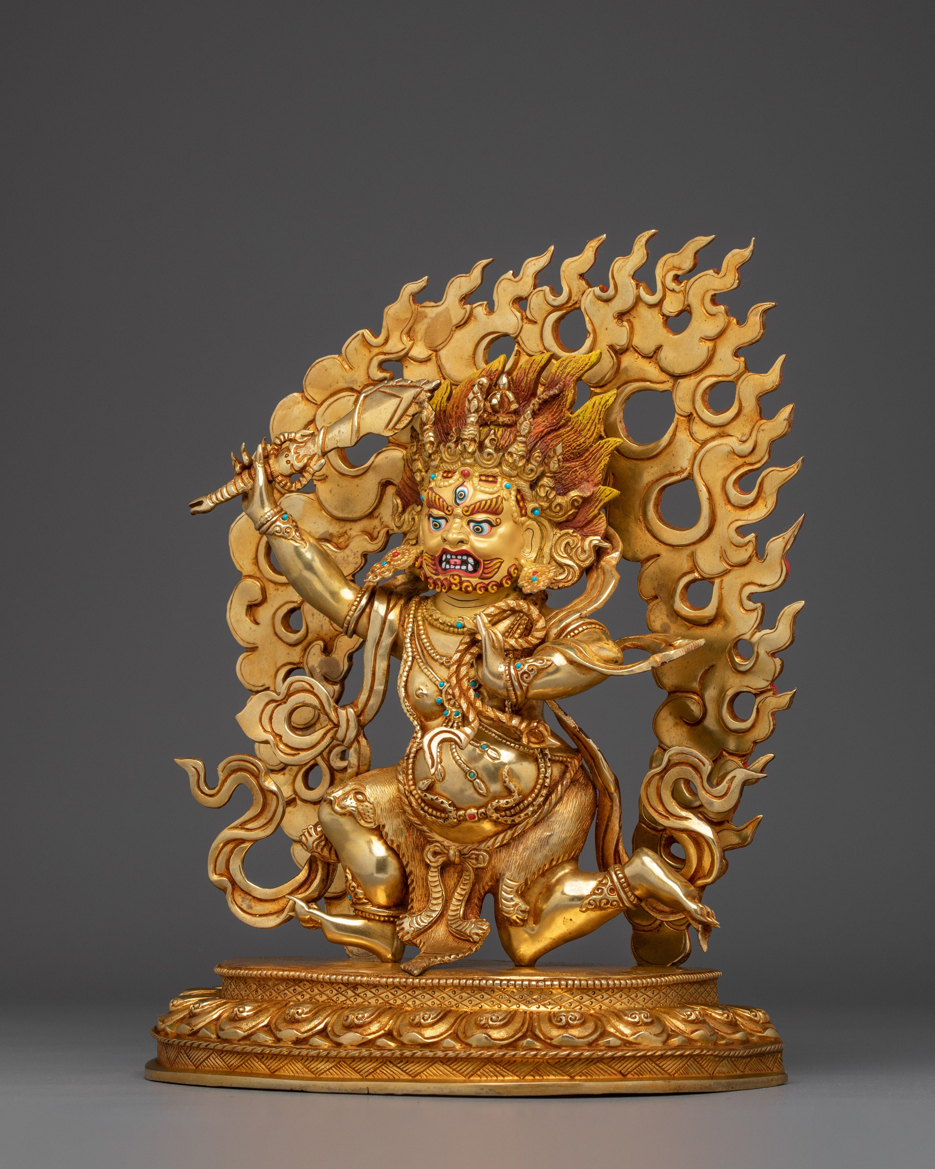 Wrathful Achala Statue | Buddhist Protector Deity