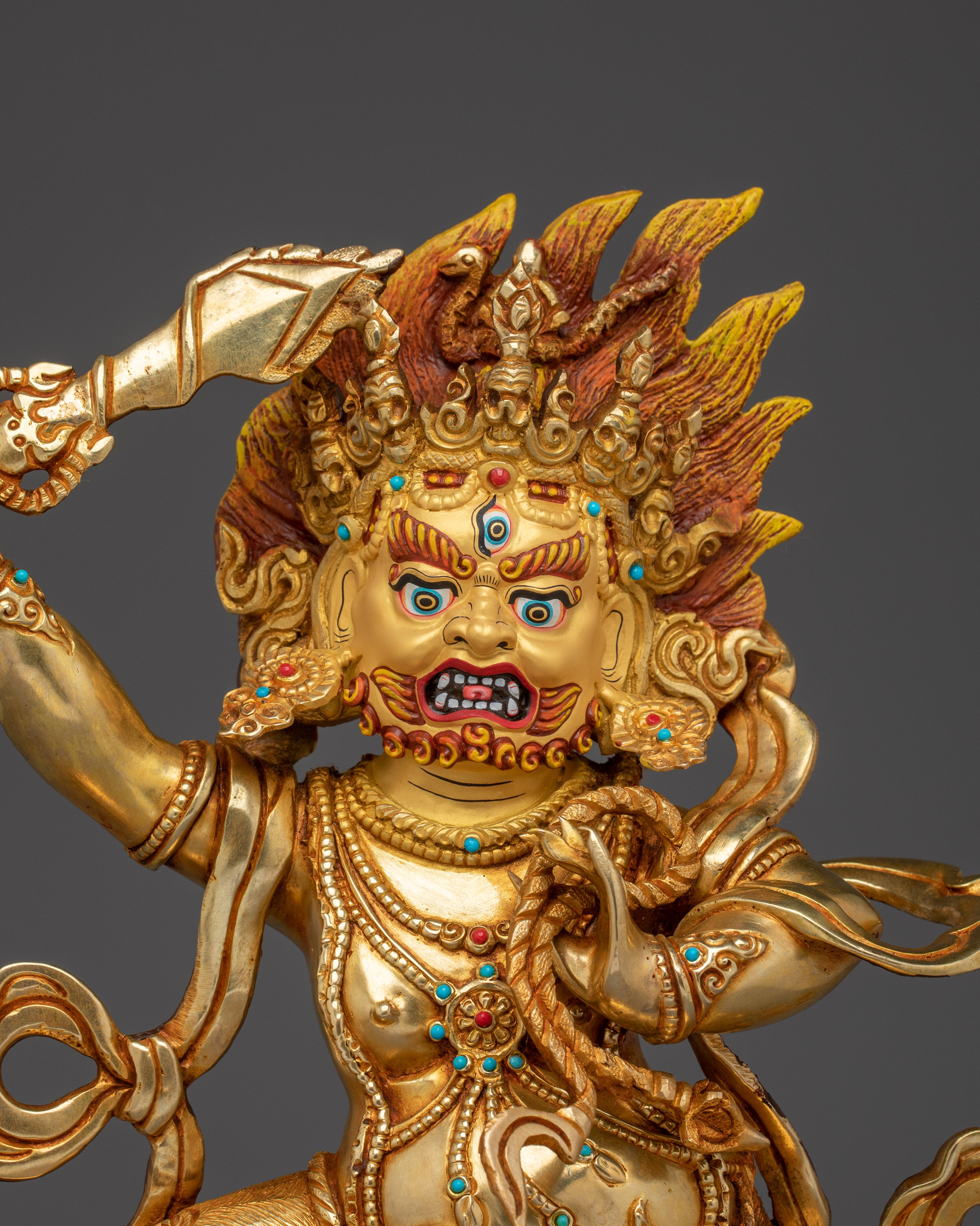 Wrathful Achala Statue | Buddhist Protector Deity