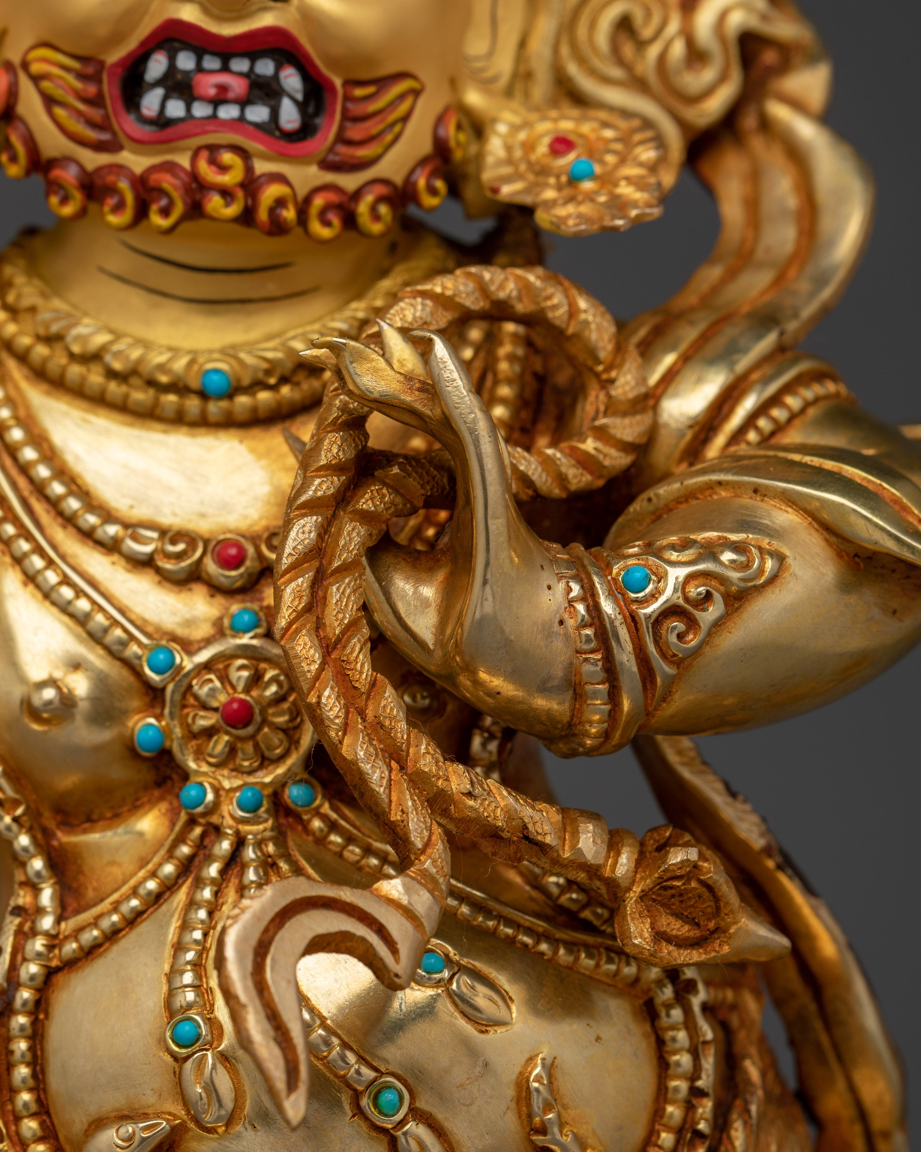 Wrathful Achala Statue | Buddhist Protector Deity