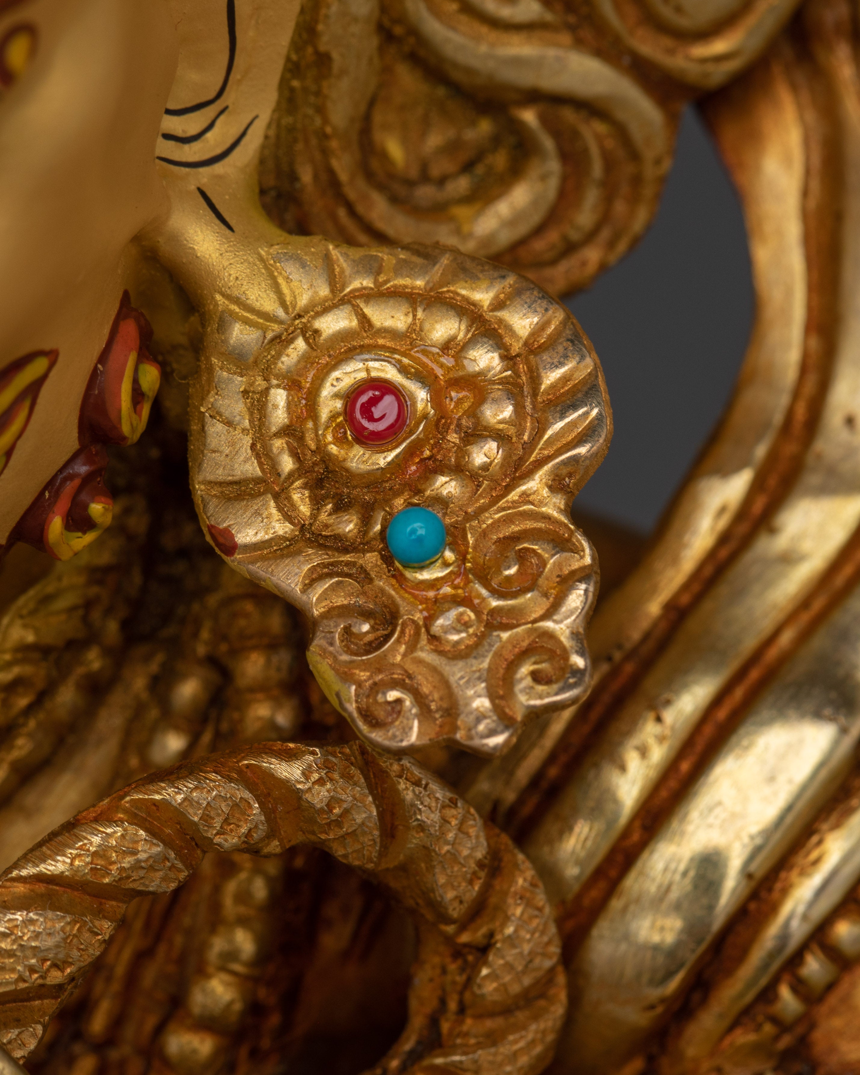Wrathful Achala Statue | Buddhist Protector Deity