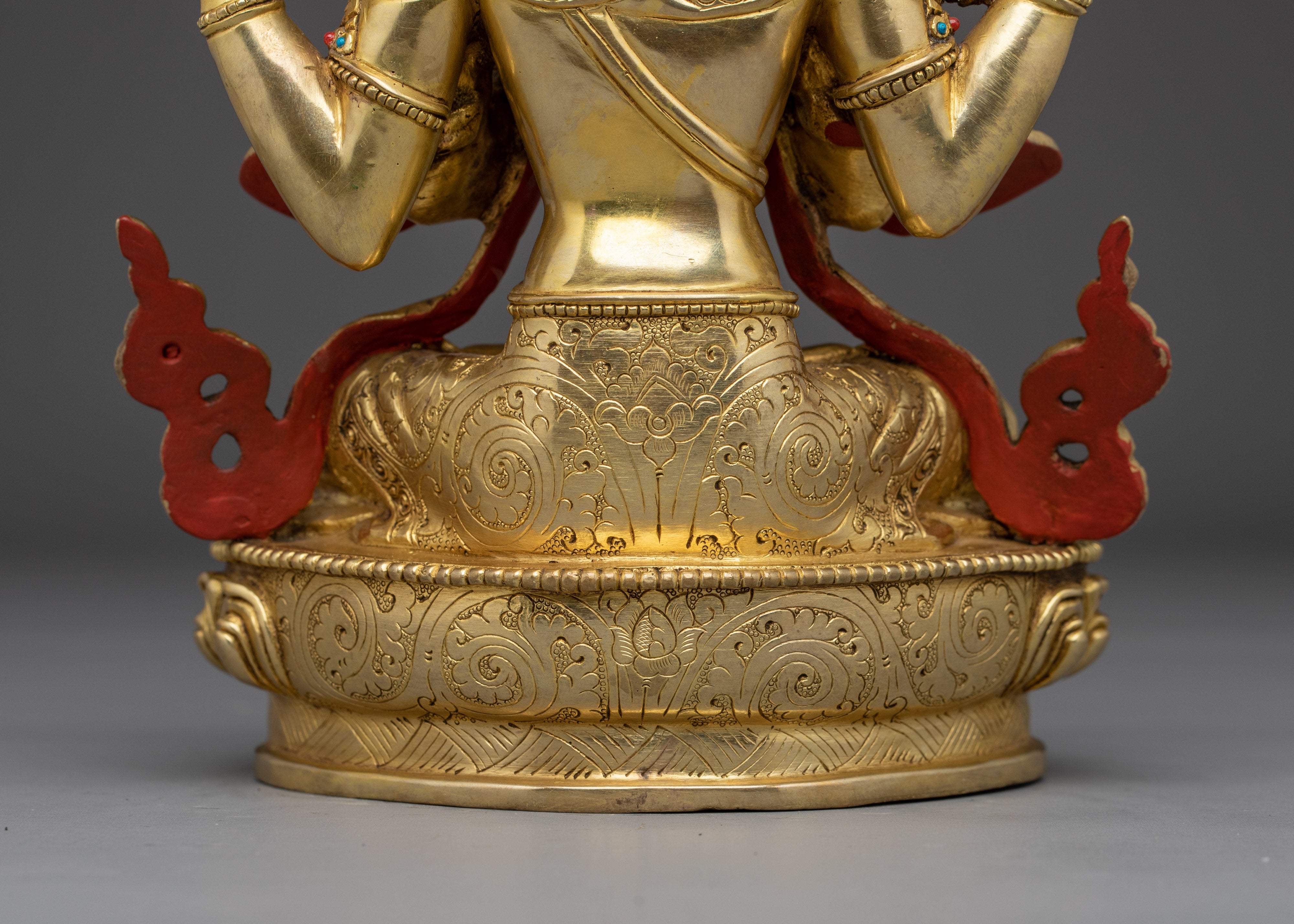 Himalayan Four-Armed Chenrezig Statue | Embodiment of Compassion