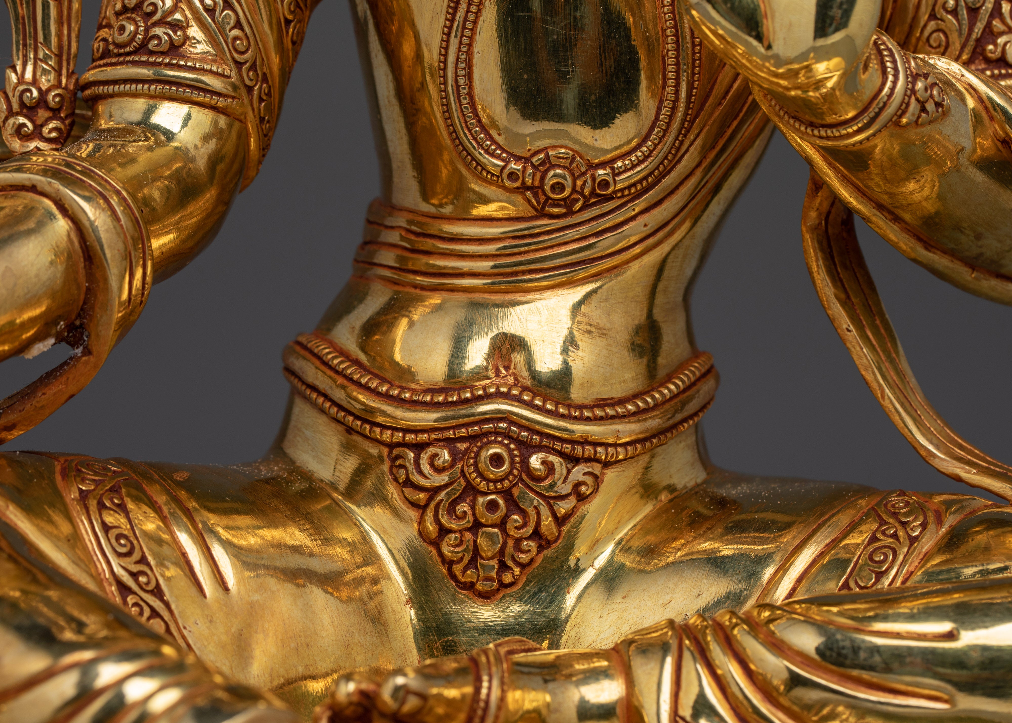 Spiritual Goddess Green Tara Statue | Compassionate Deity