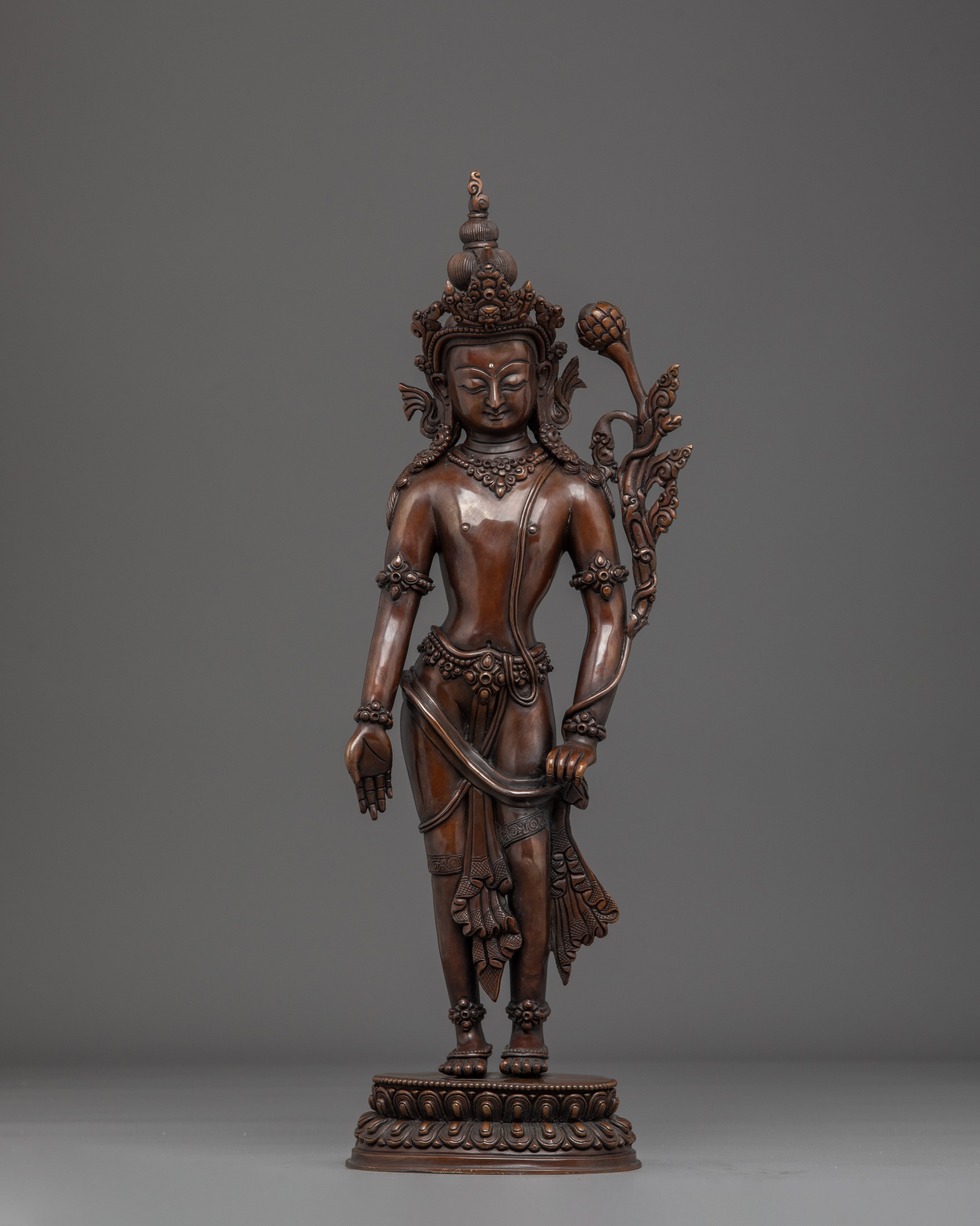 Standing Avalokiteshvara Statue | Manifestation of Chenrezig Sculpture