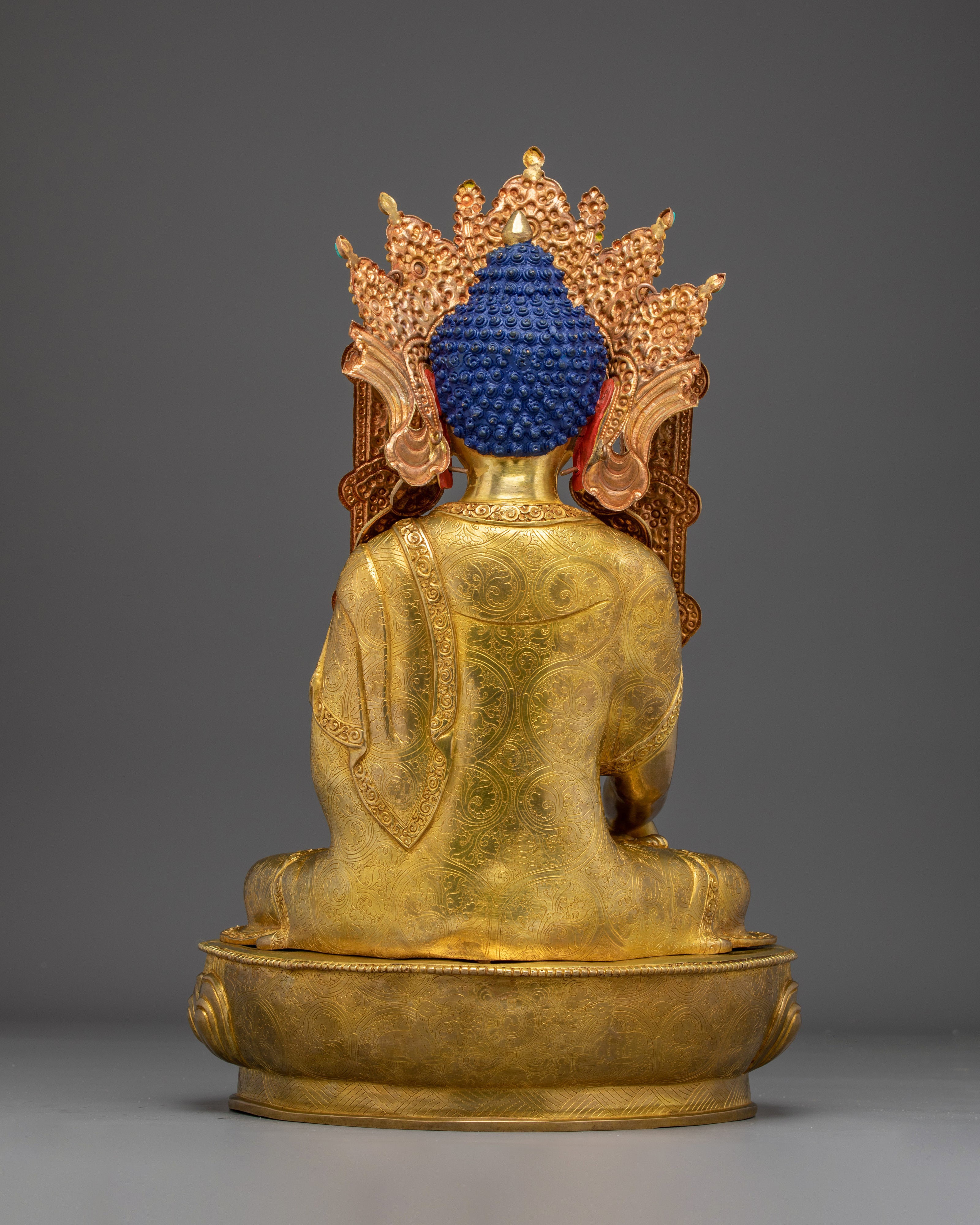 Enlightened Crown Shakyamuni Buddha | Nepalese Craftsmanship