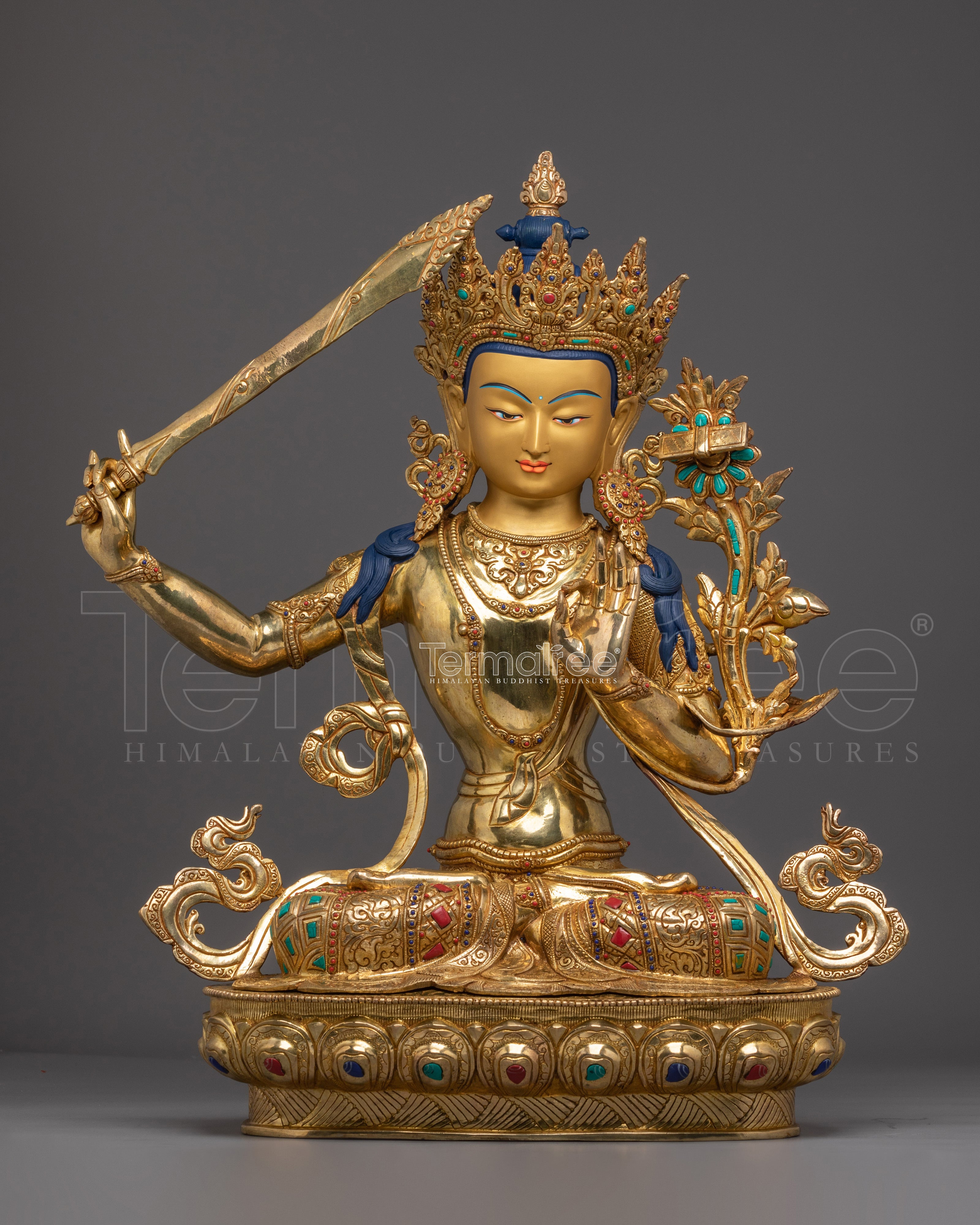Nepalese Art of Manjushri | Bodhisattva of wisdom