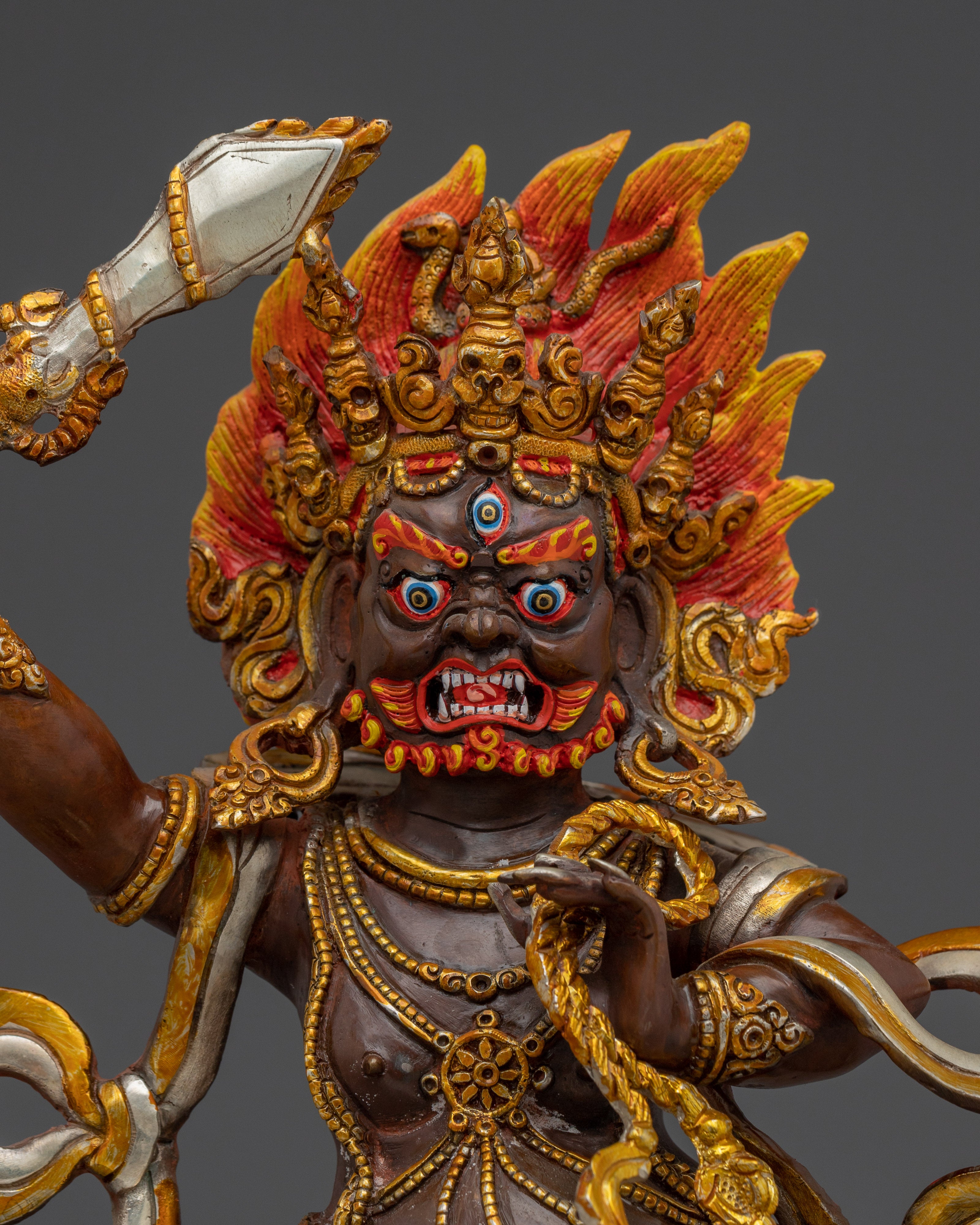 Statue of Achala | Buddhist Wrathful Protector Deity