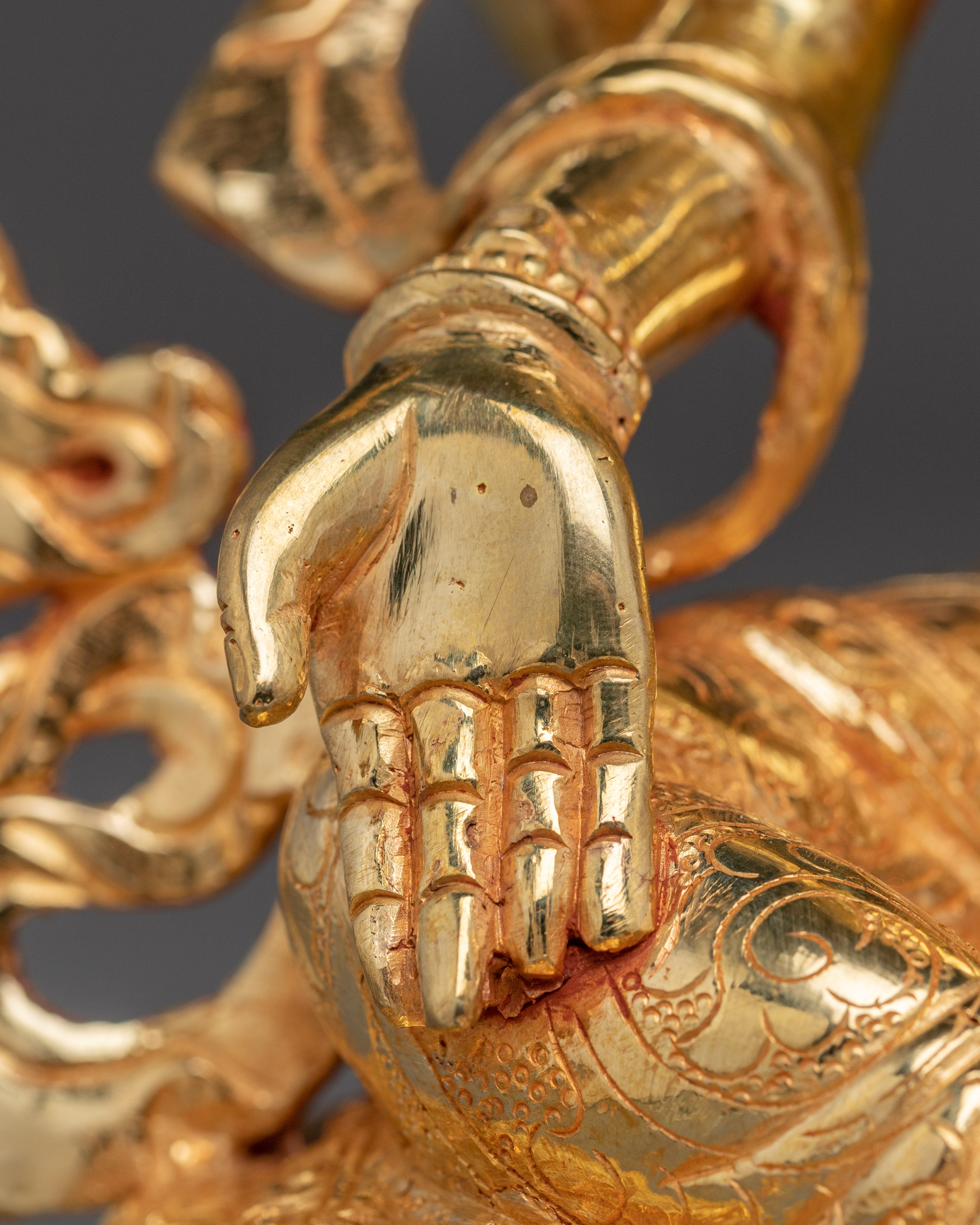 Radiant Golden Laxmi Statue | Goddess of Wealth