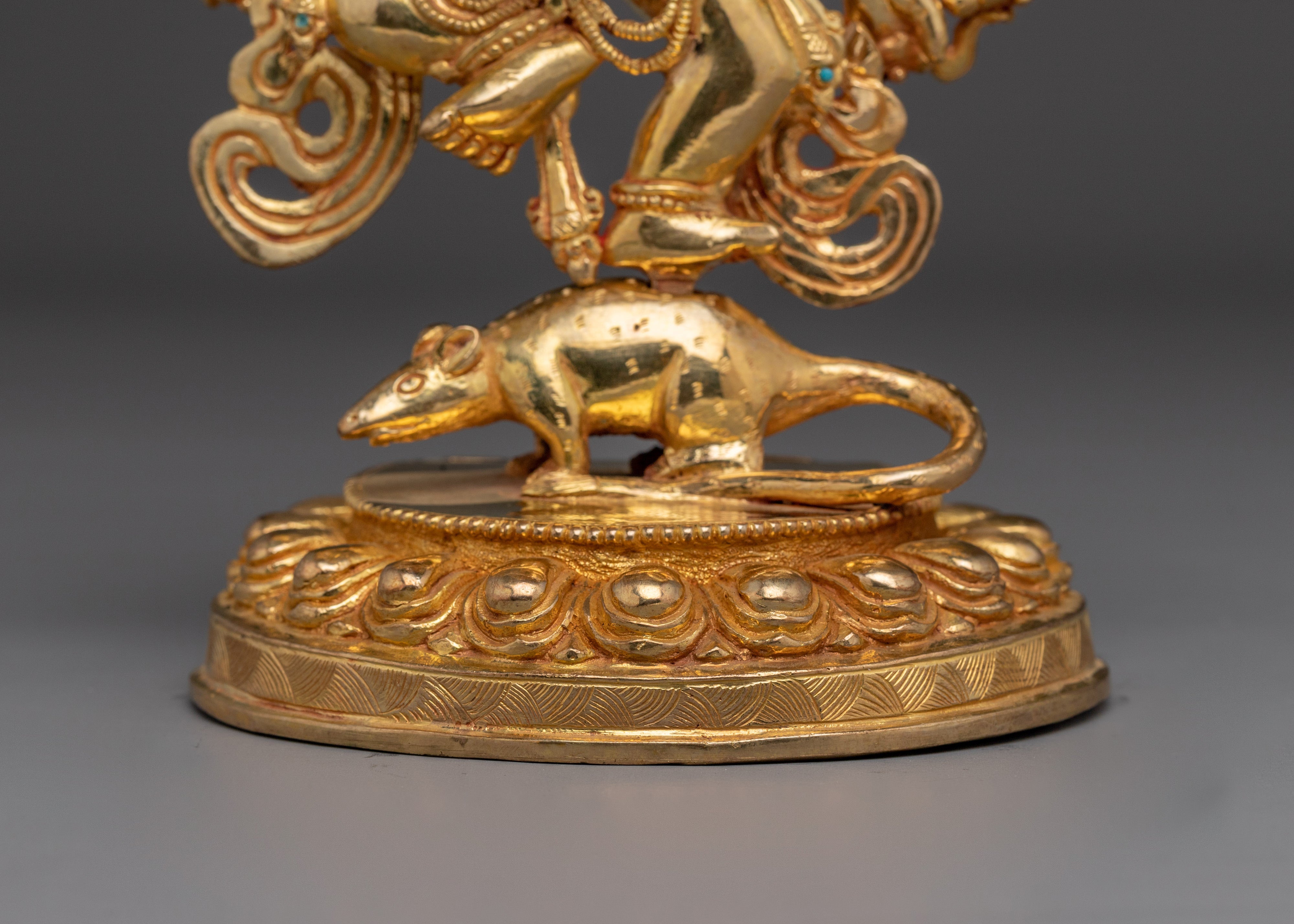 Multi-armed Ganesha Statue | Embodiment of Intelligence and Wisdom