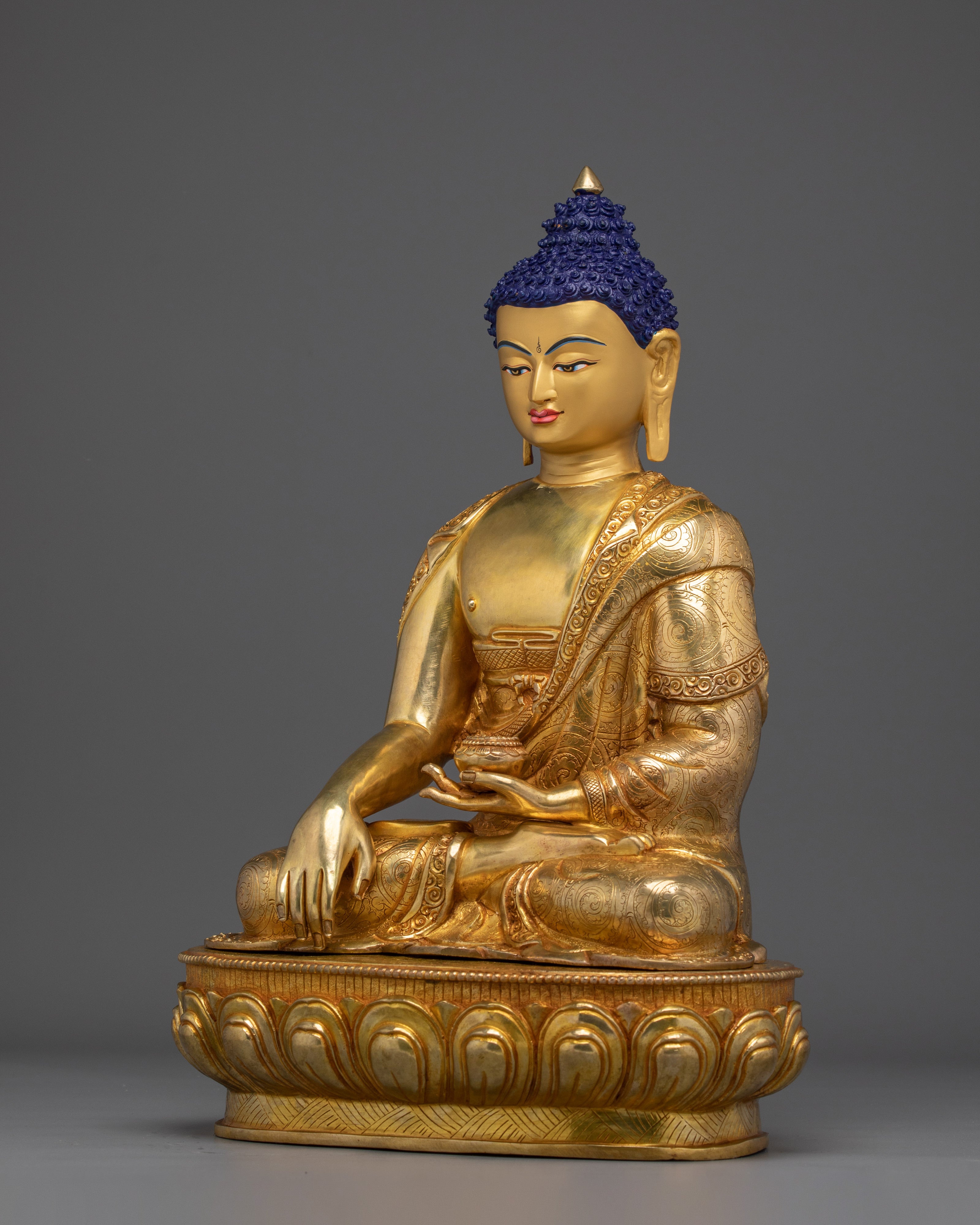Enlightenment Shakyamuni Buddha Sculpture | Historical Buddha