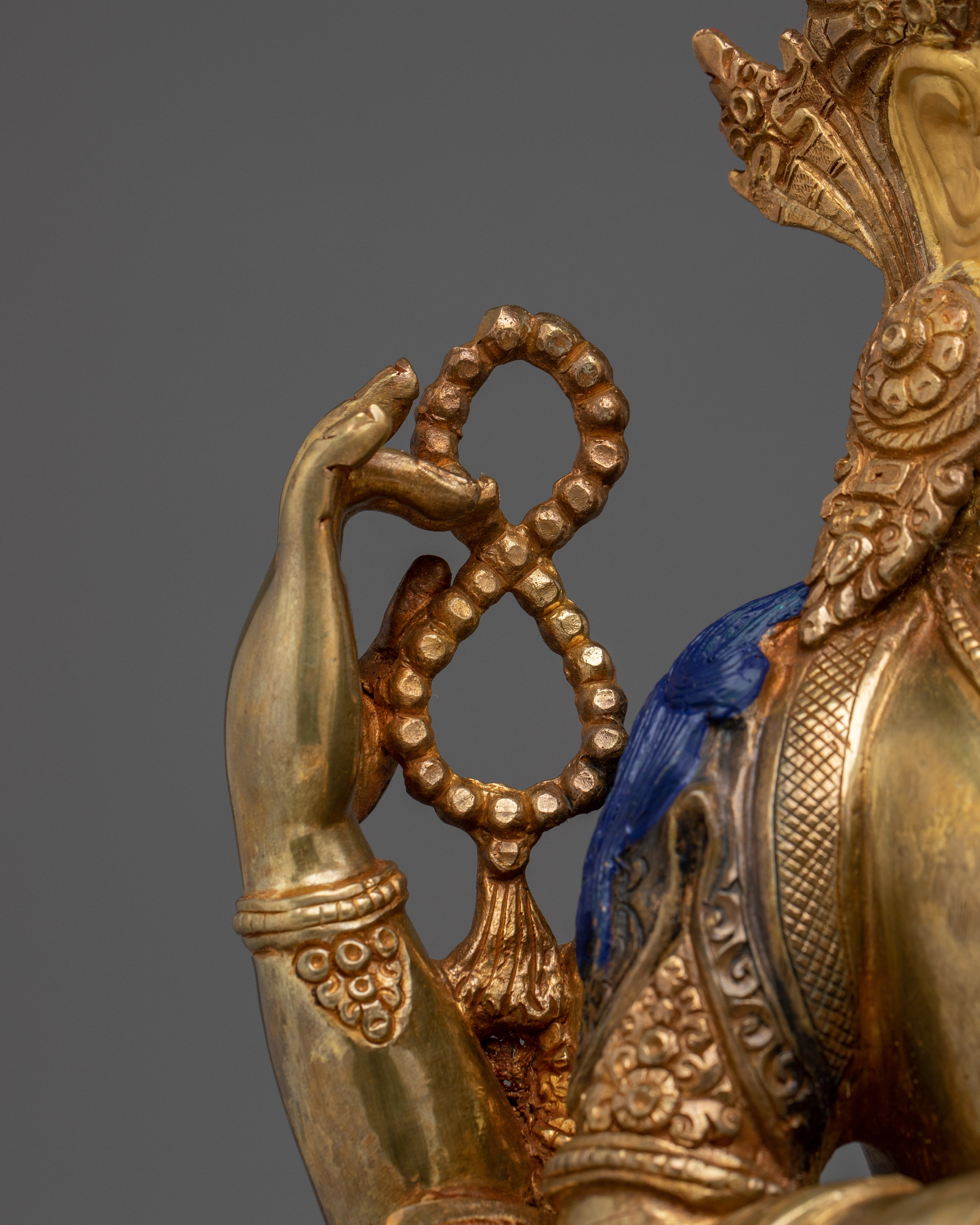 Handmade Buddhist Art of Chenrezig | Bodhisattva of Compassion
