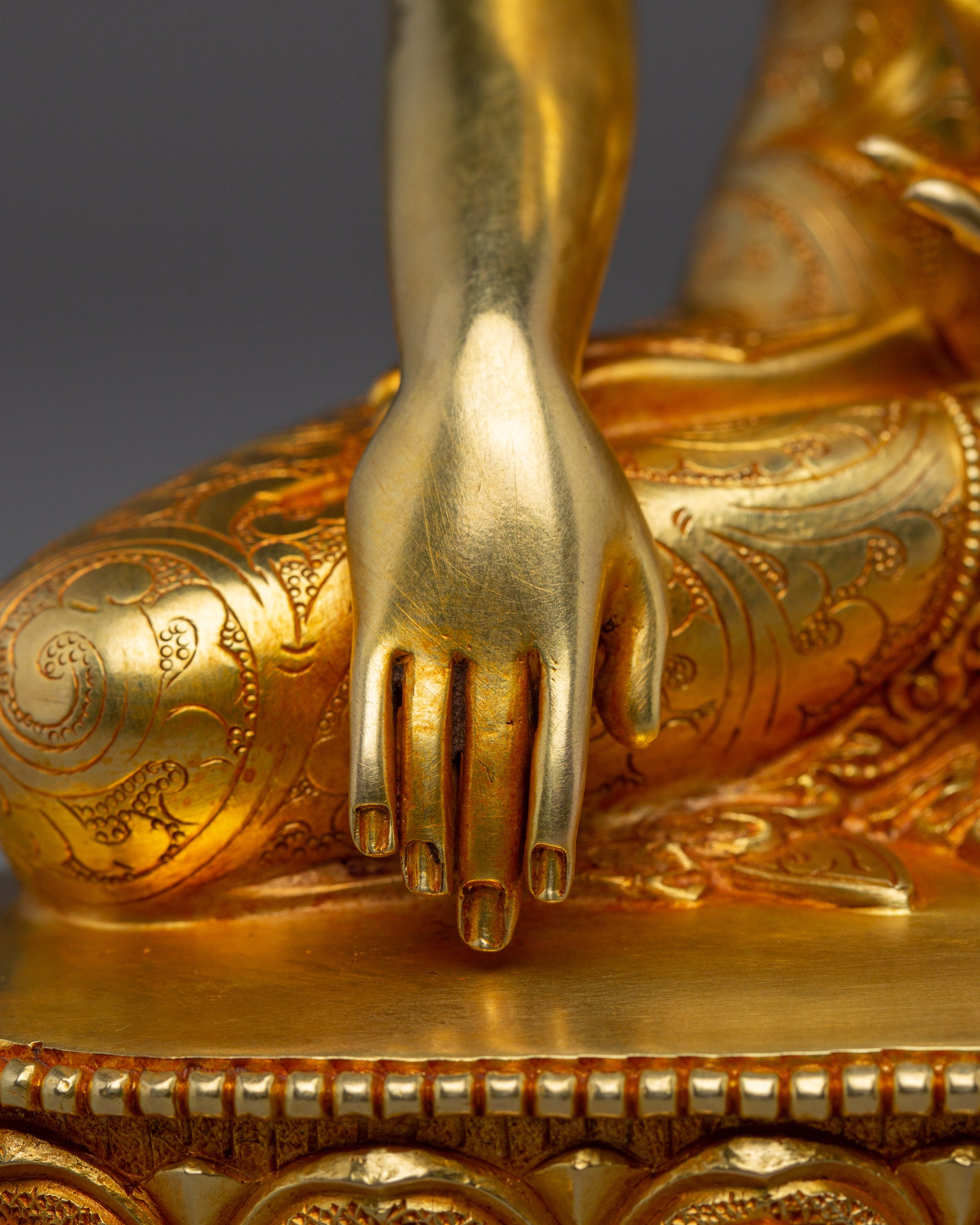 Handmade Shakyamuni Buddha Sculpture | Historical Buddha