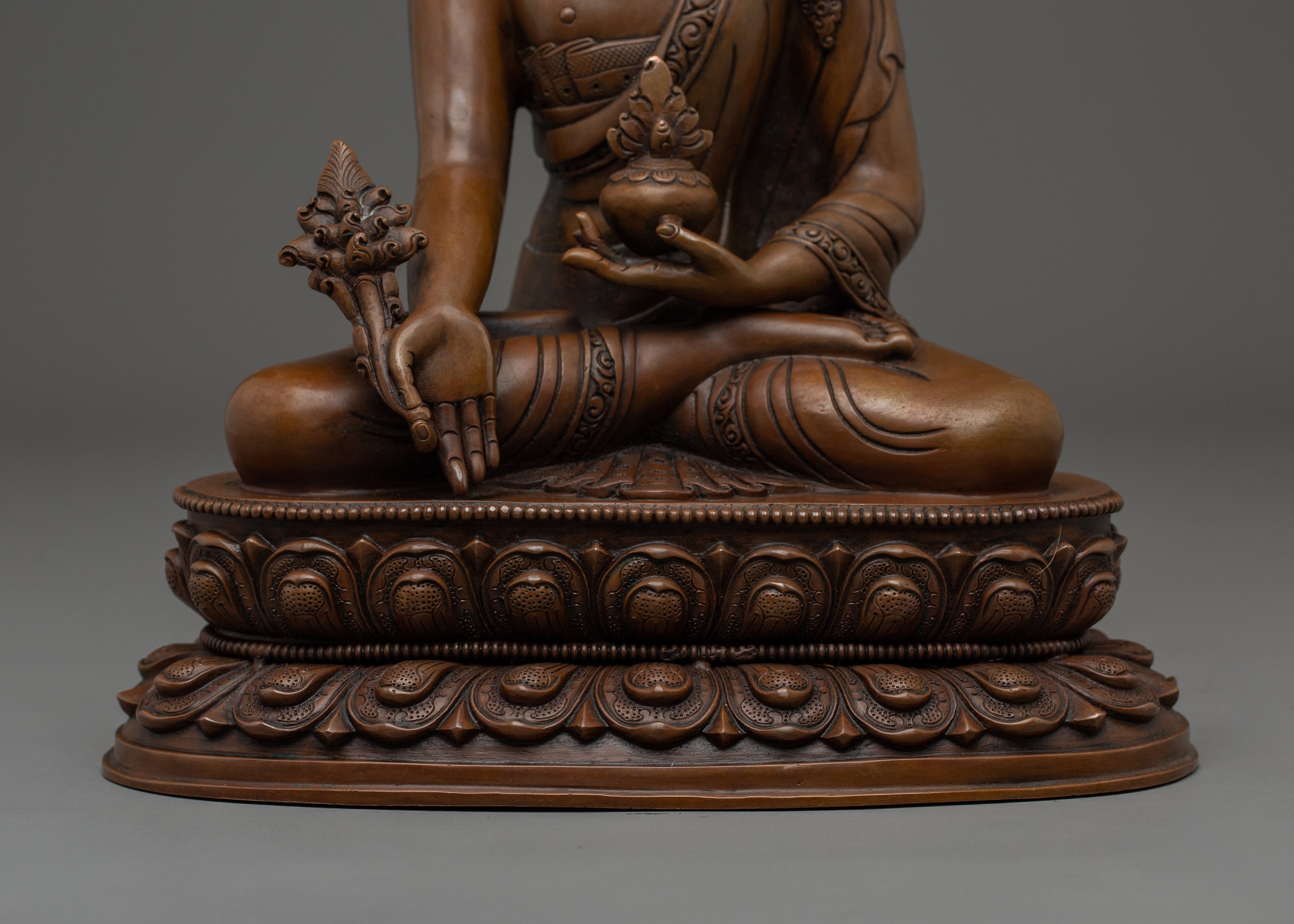 Tibetan Healing Deity Medicine Buddha Art | The Supreme Healer