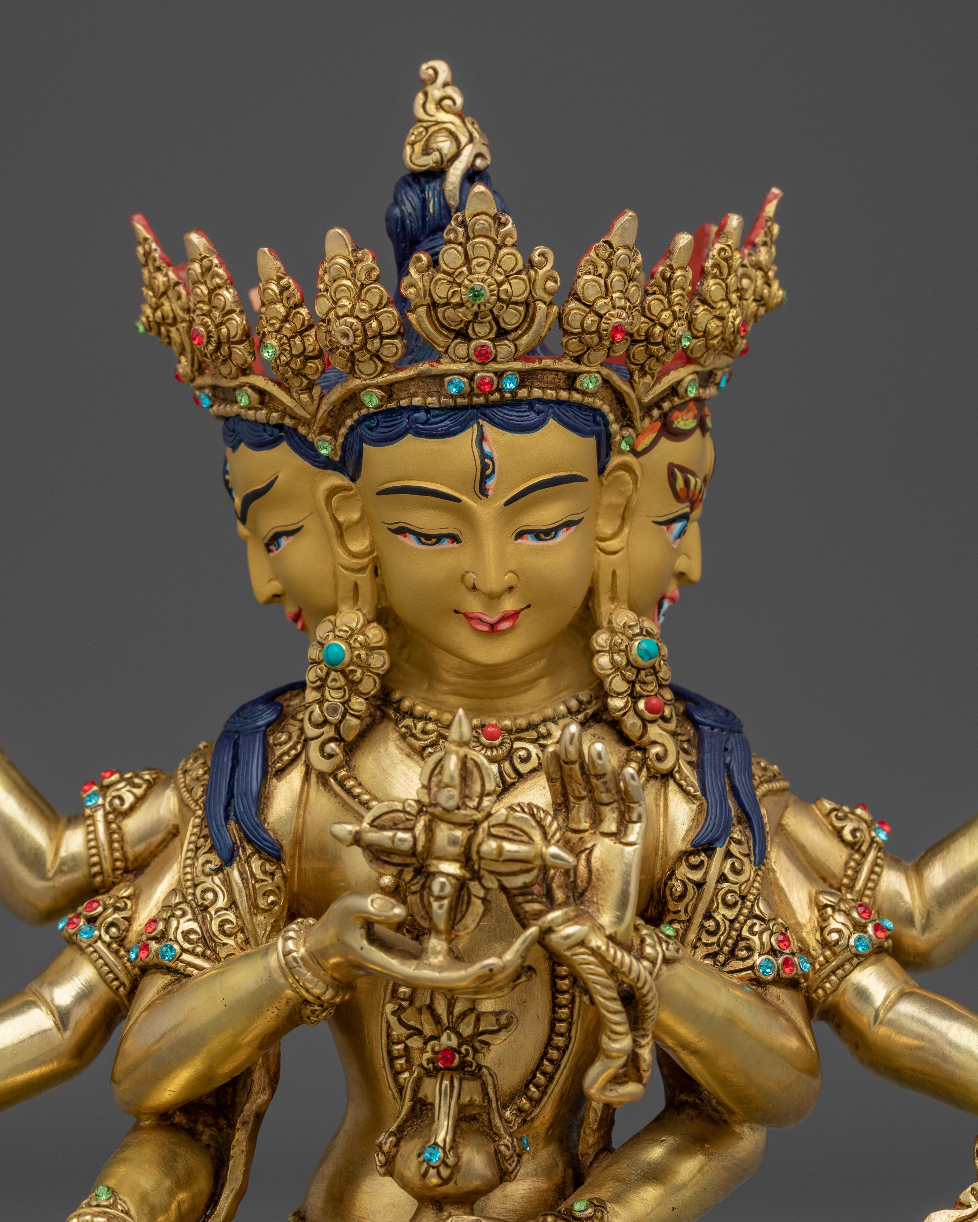 Multi-Armed Dakini Namgyalma Statue | Longevity Goddess