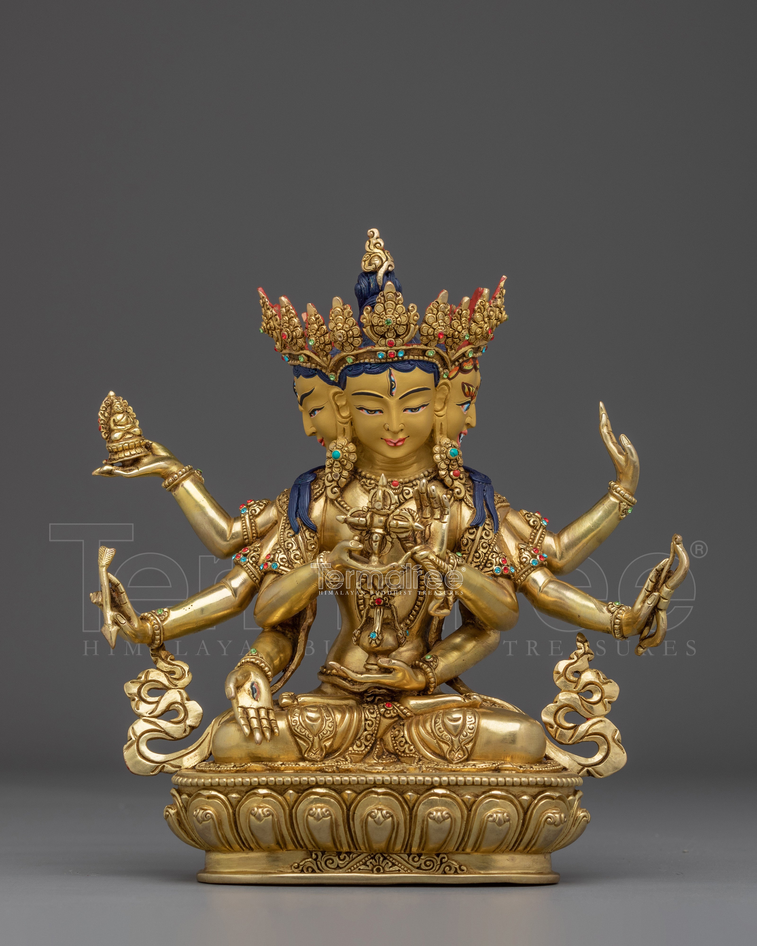 Multi-Armed Dakini Namgyalma Statue | Longevity Goddess