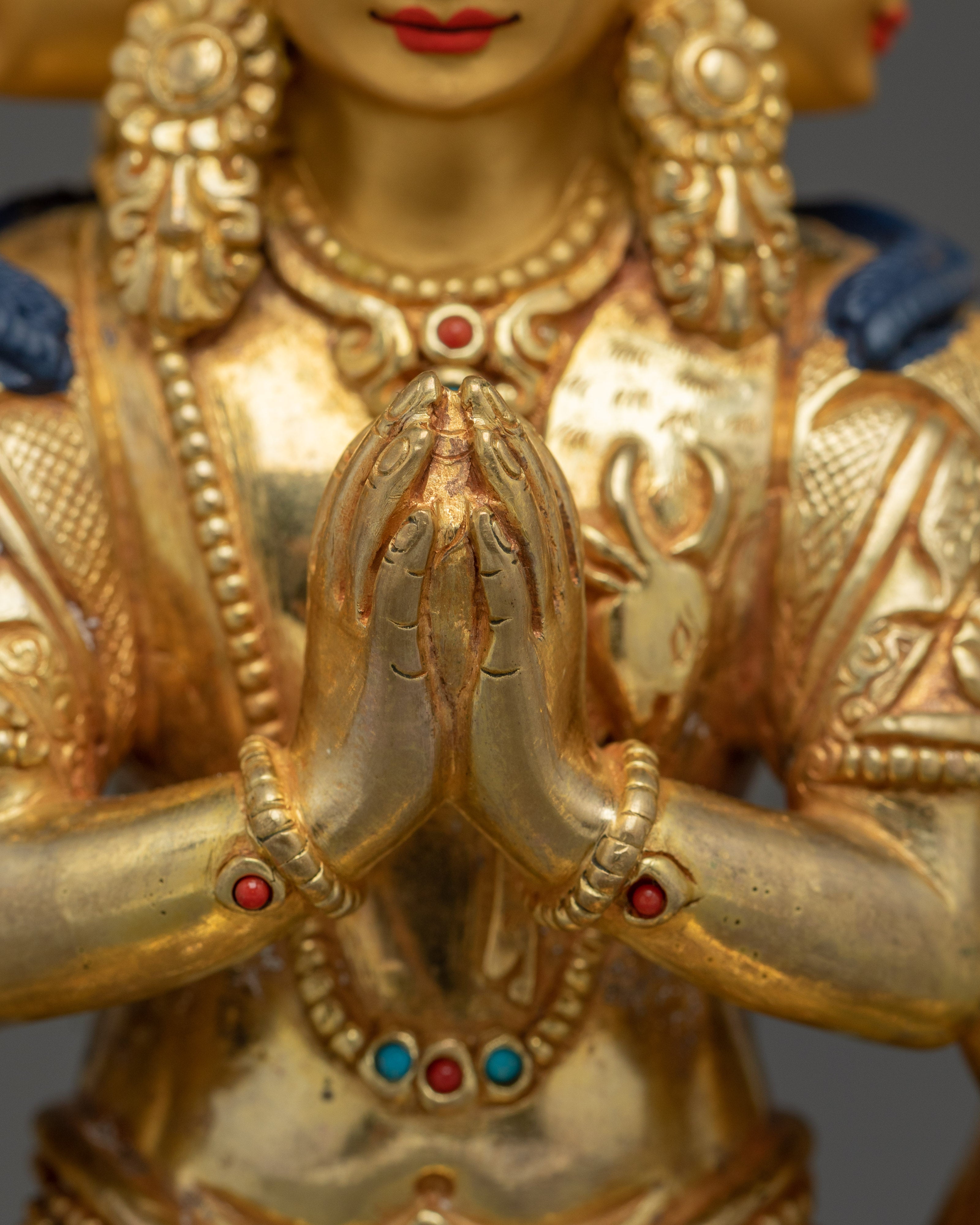 1000 Armed Chenrezig, Lord Of Compassion | Tibetan Buddhist Icon
