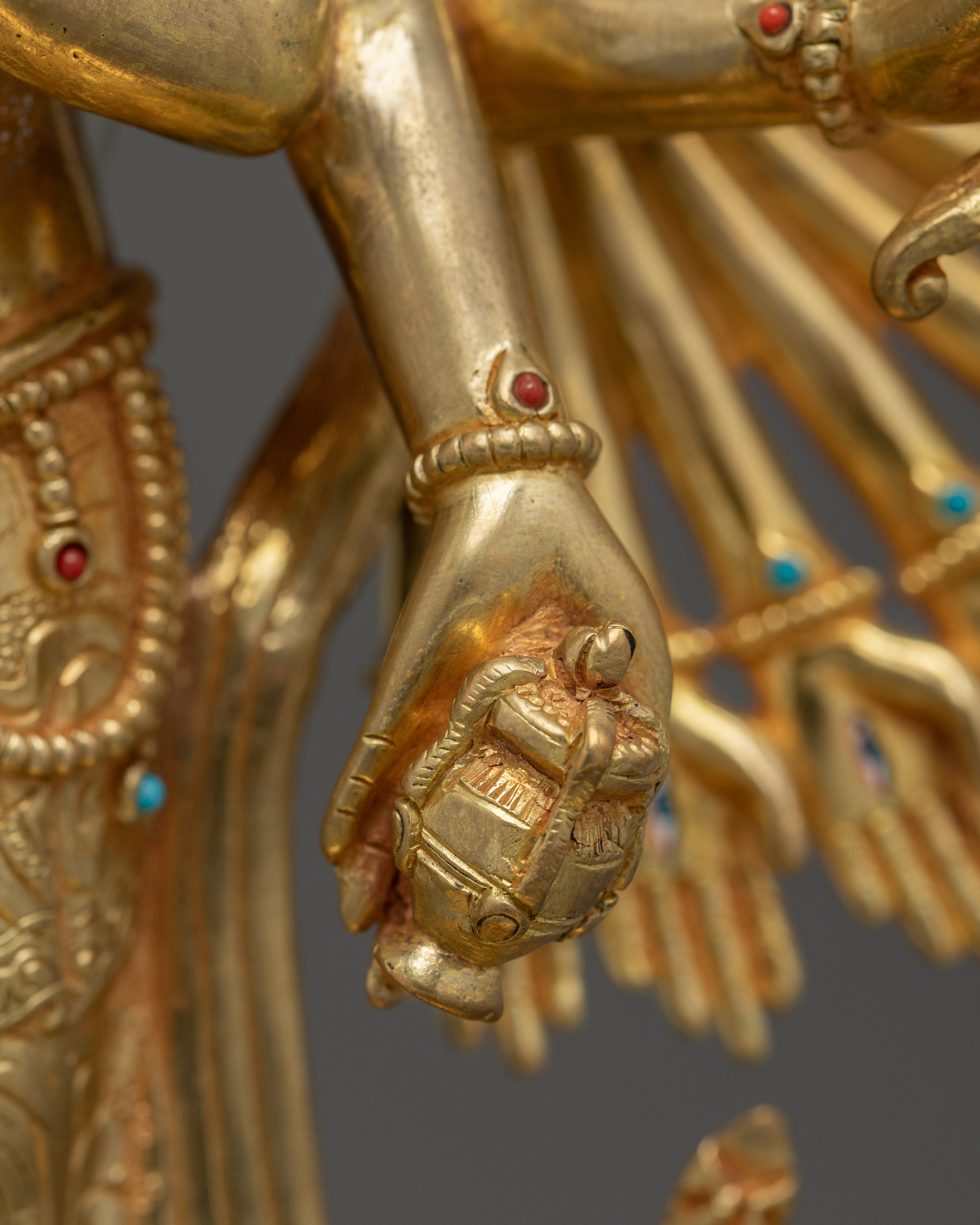 1000 Armed Chenrezig, Lord Of Compassion | Tibetan Buddhist Icon