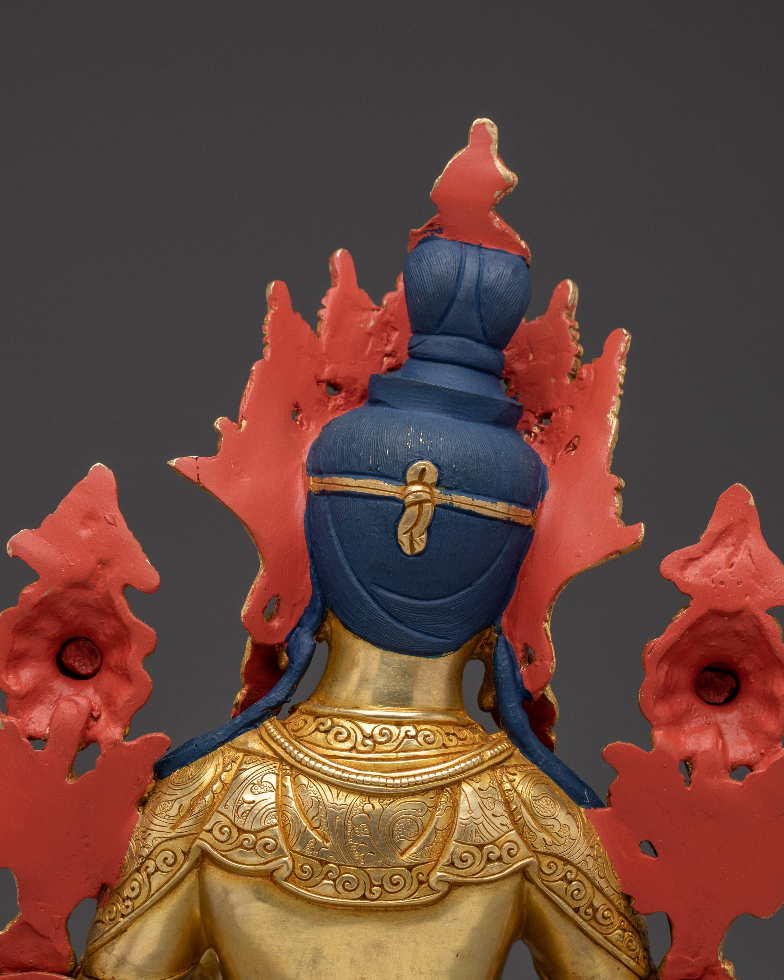 Handmade Golden Green Tara Nepali Artwork | Mother of All Buddhas