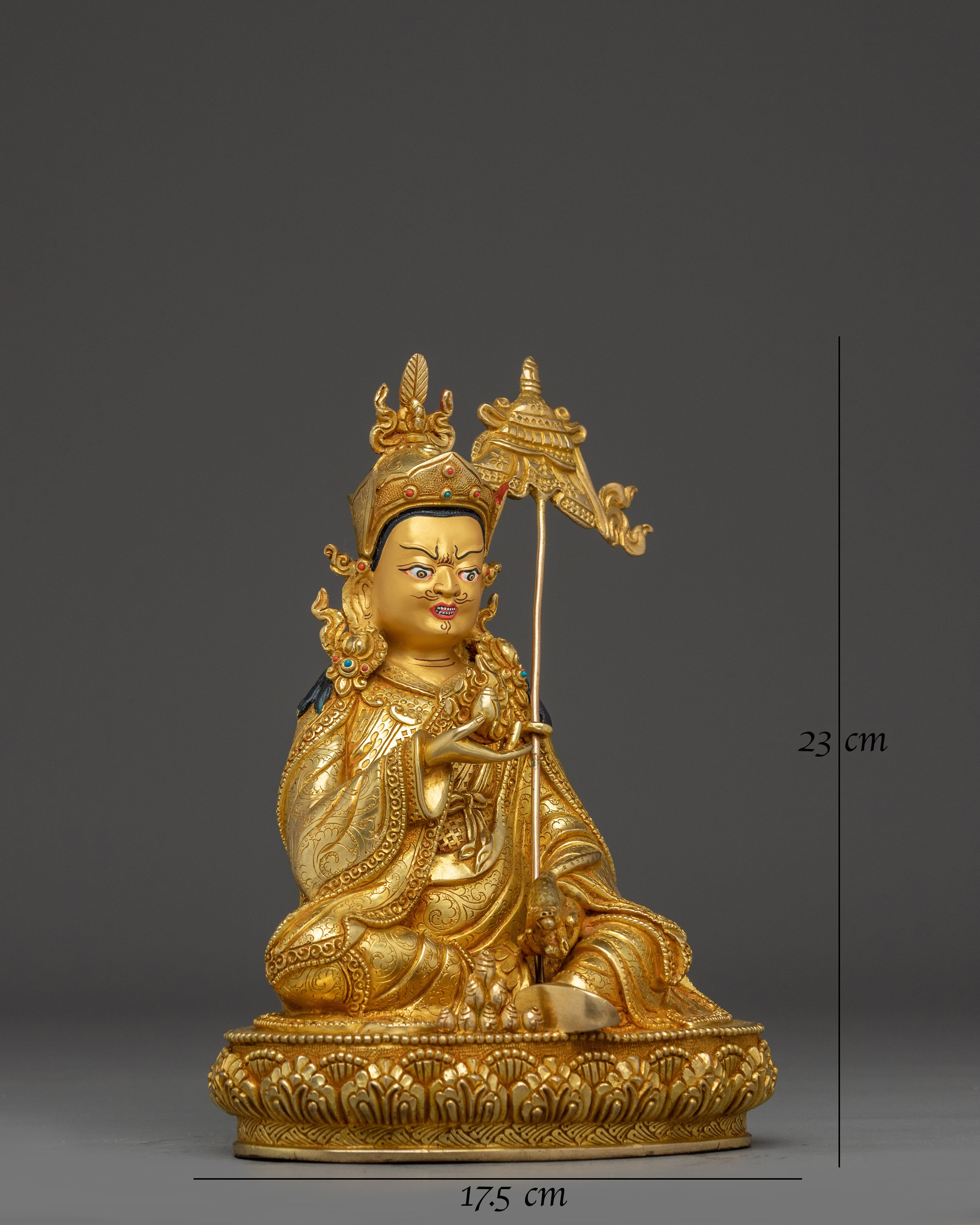 Golden Guru Norla Statue