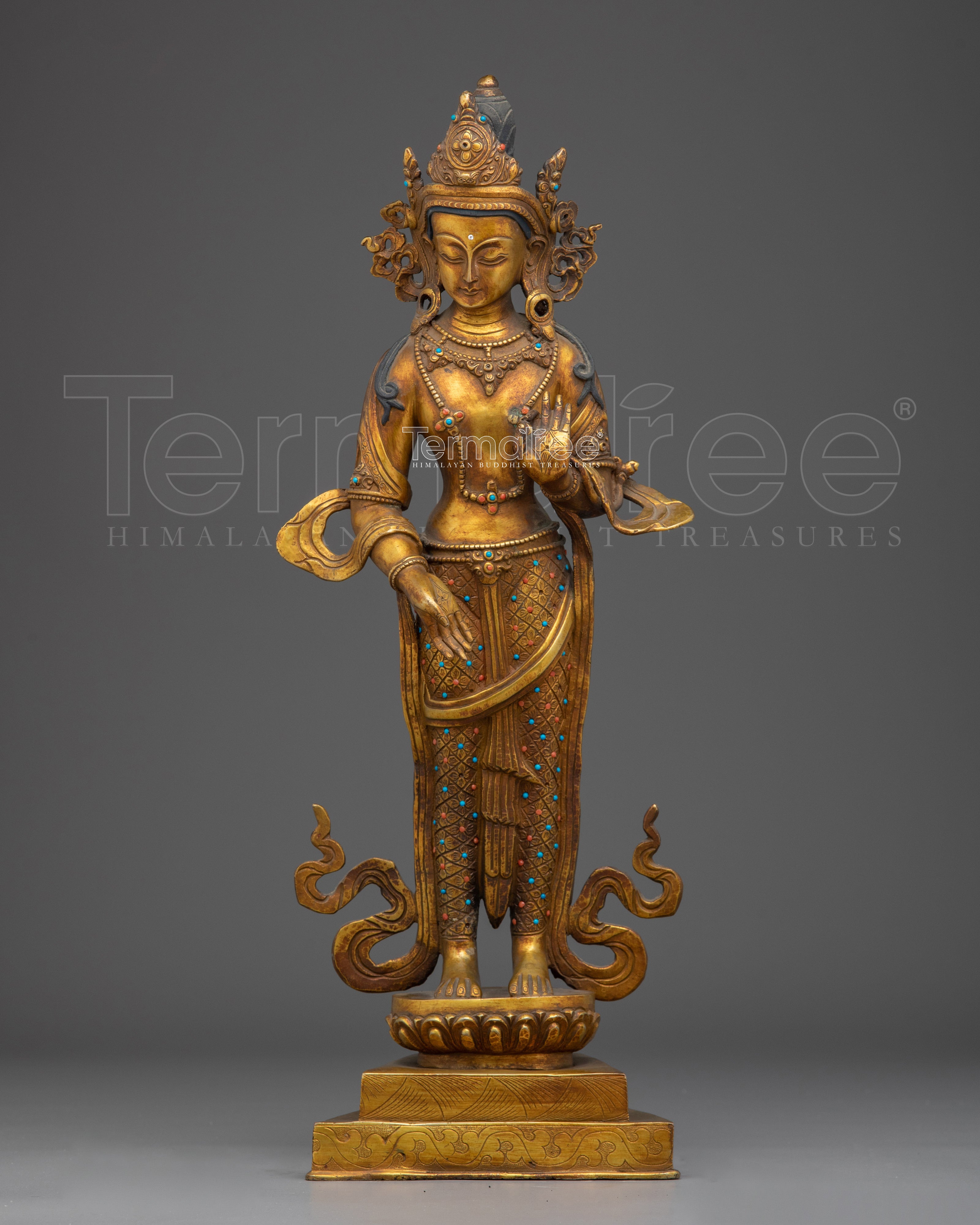 Lokeshwor Statue with Antique Finish