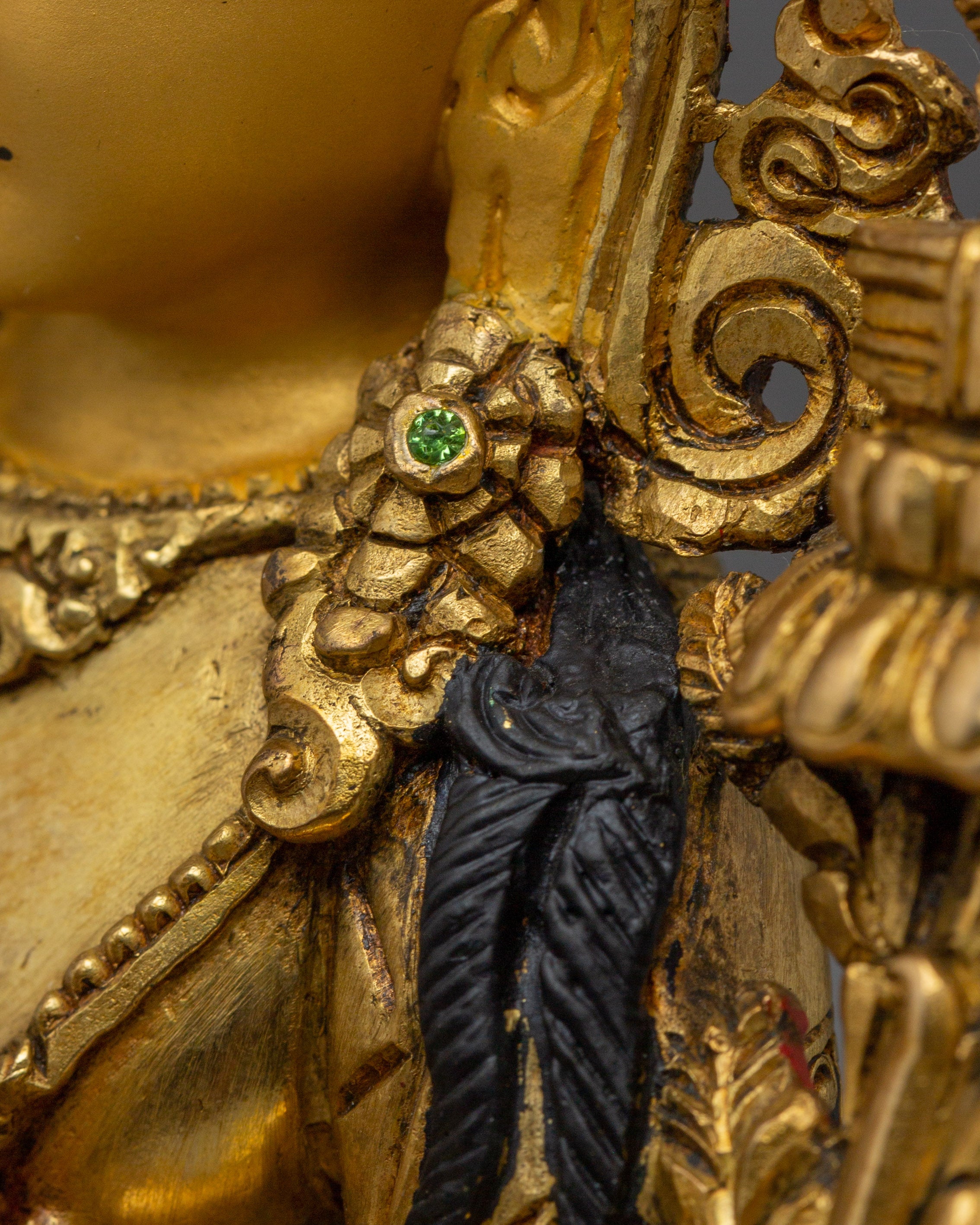 Bodhisattva Manjushri Handmade Statue | Buddhist Spiritual Decor