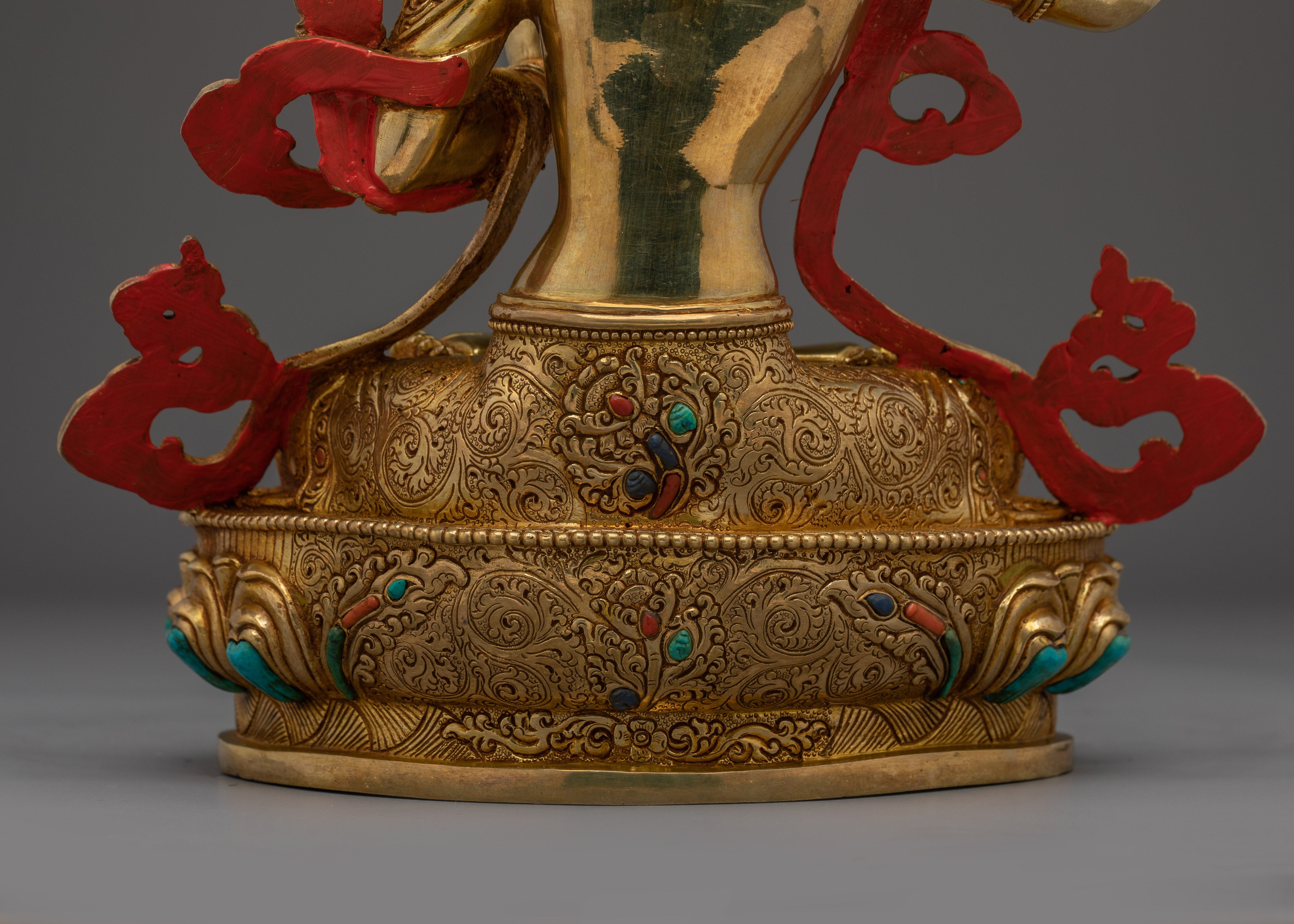 Bodhisattva Manjushri with Flaming Sword Statue for Spirituality