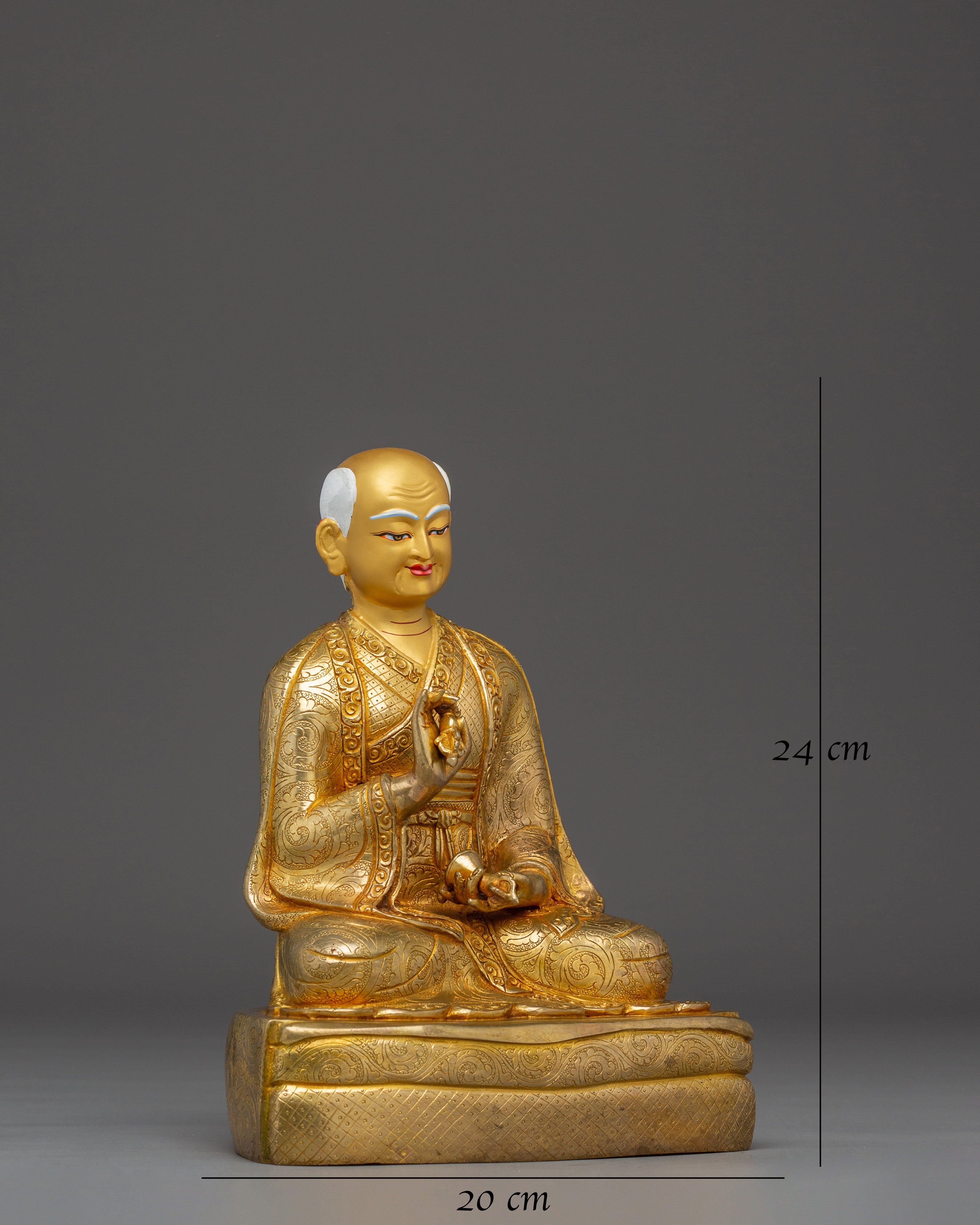 Jetsun Drakpa Gyaltsen Statue | Tibetan Spiritual Leader