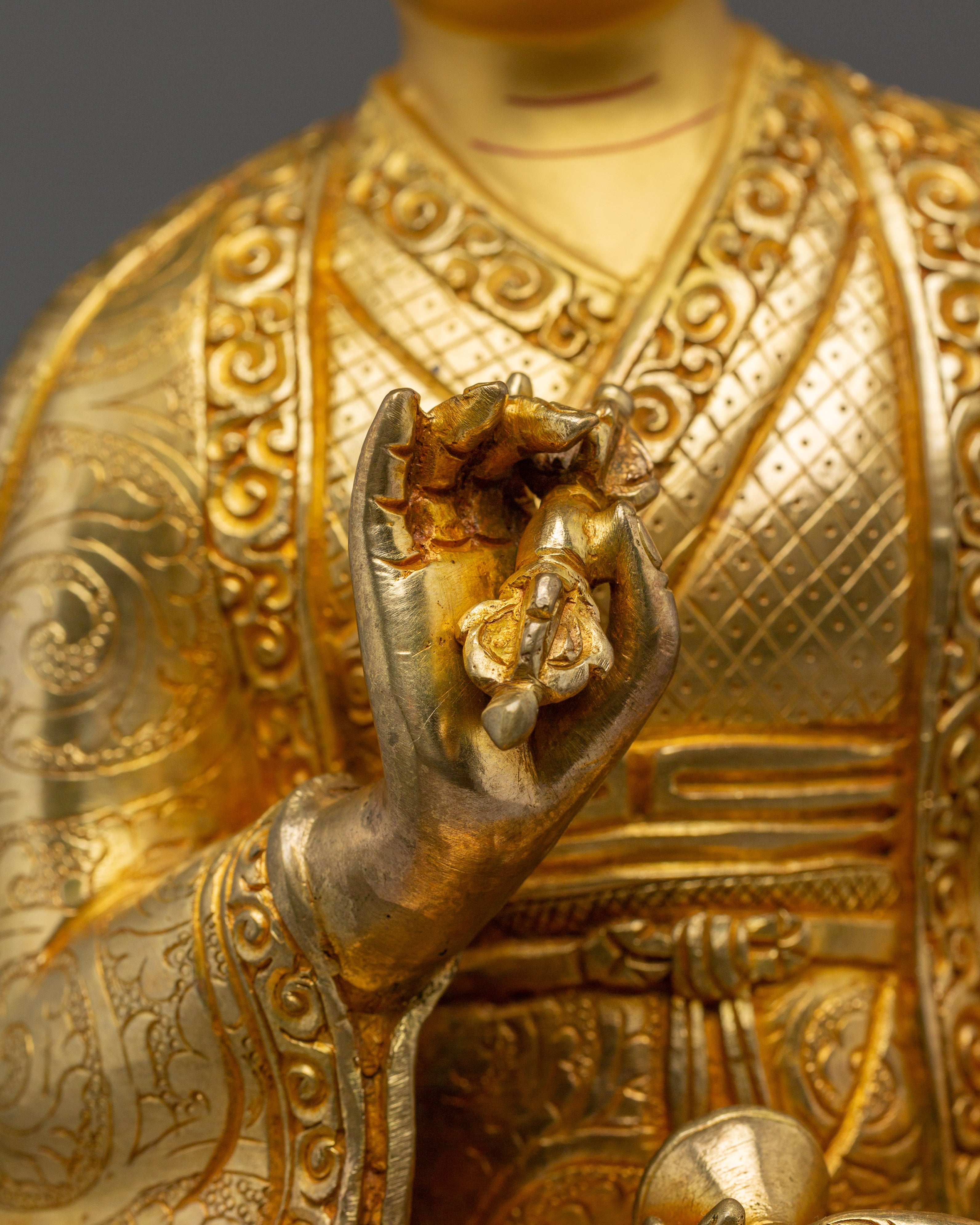 Jetsun Drakpa Gyaltsen Statue | Tibetan Spiritual Leader