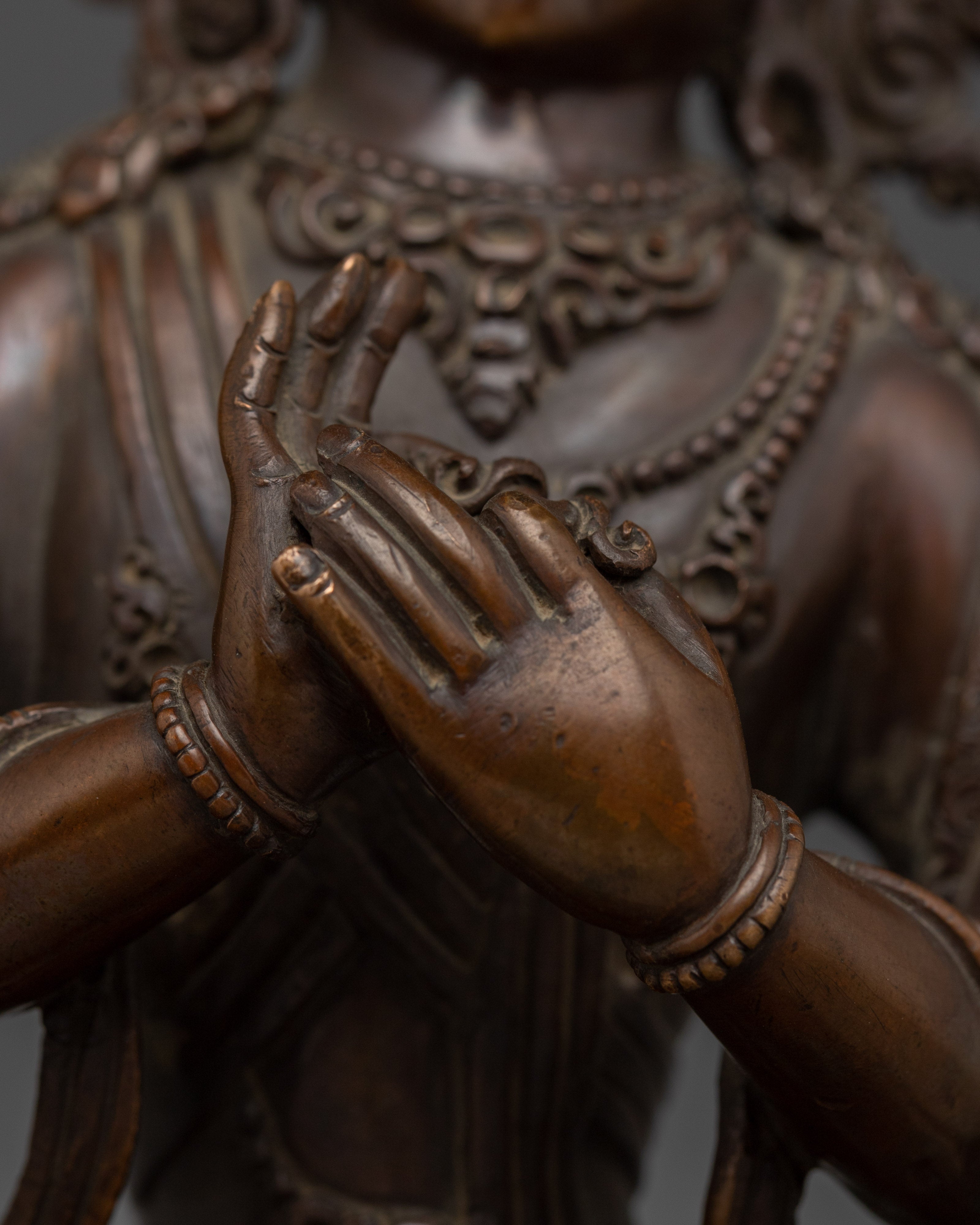 Handmade Lokeshwor Sculpture | Bodhisattva of Compassion