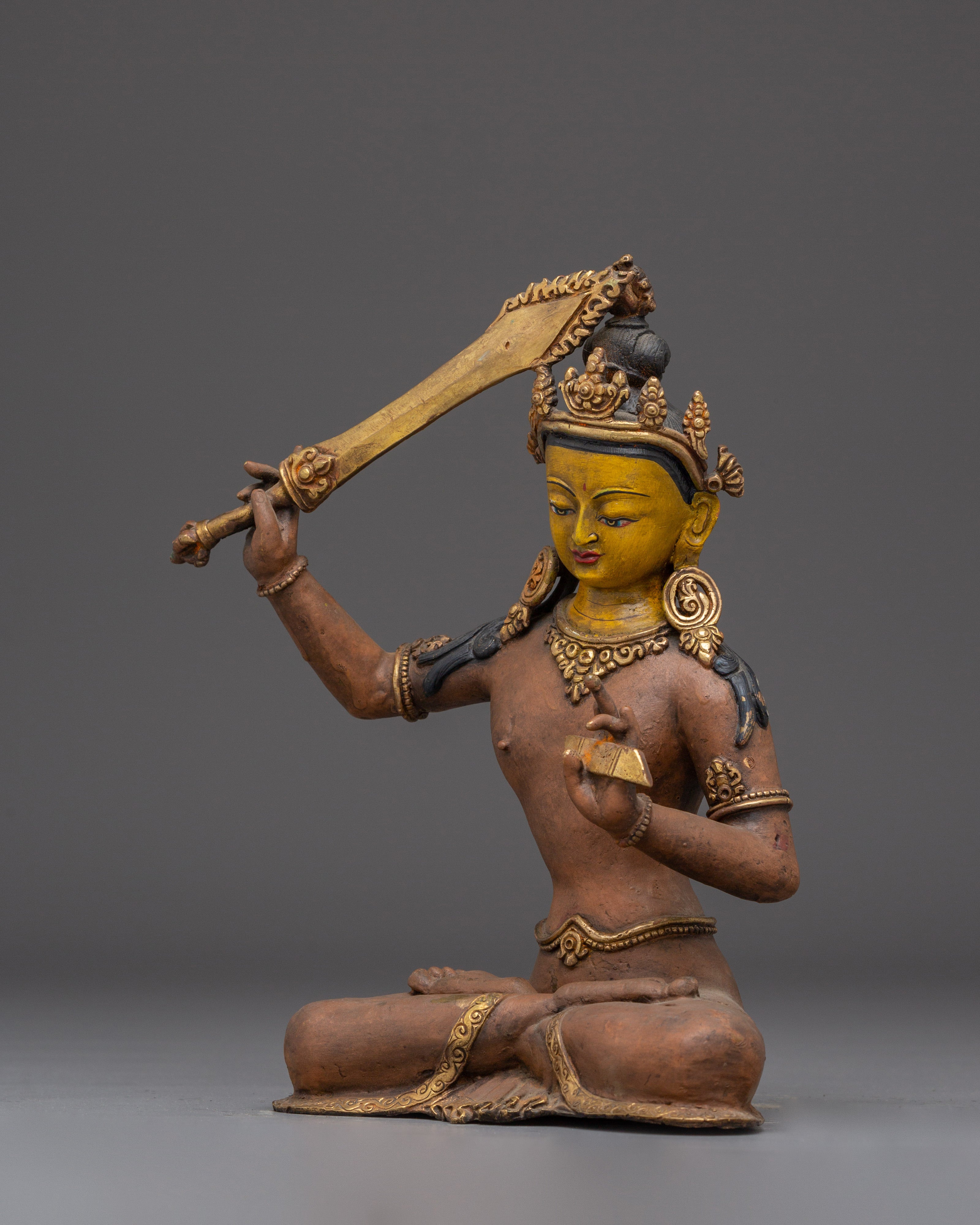 Enlightened Deity Manjushri | Tibetan Buddhist Art