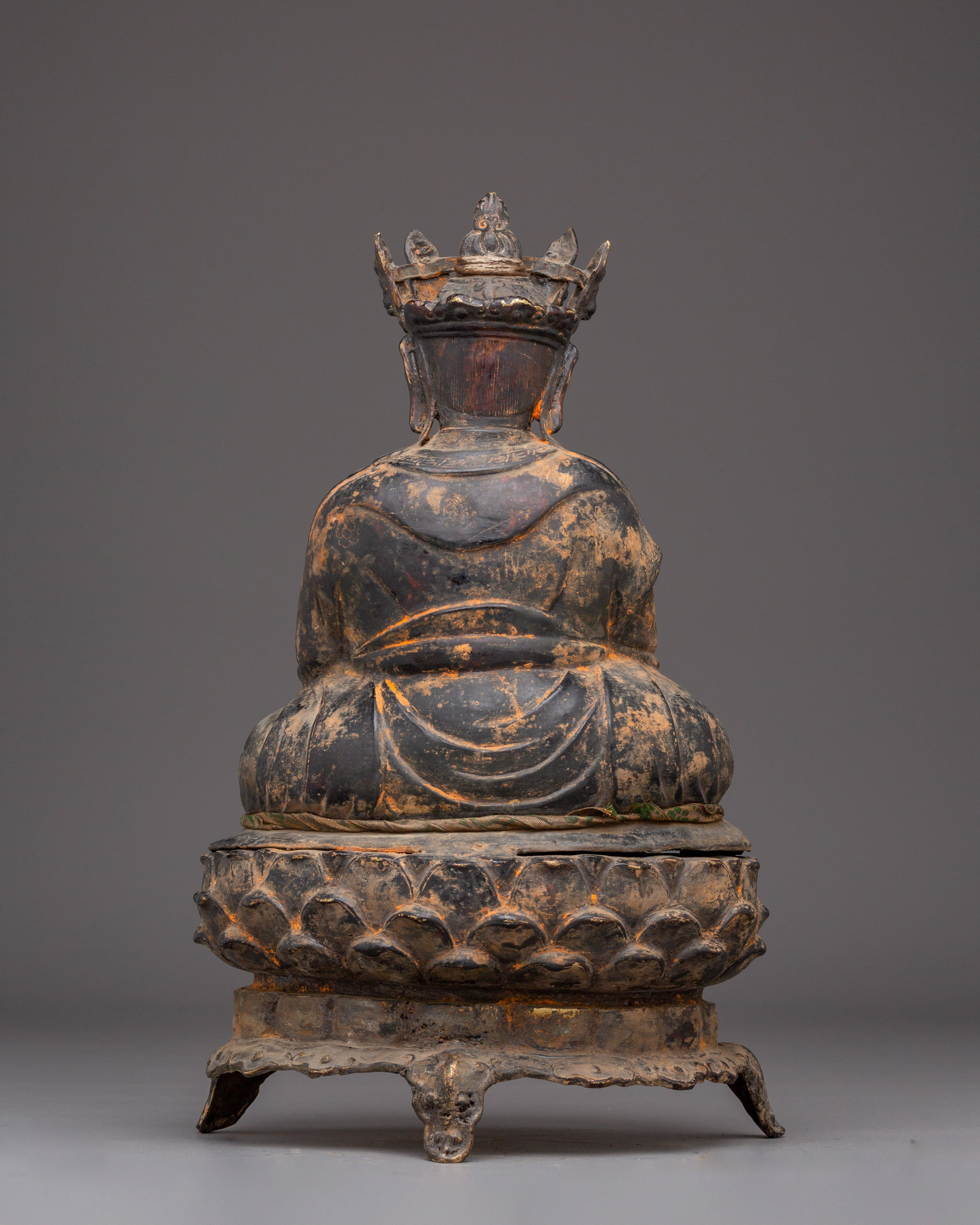 Enlightened Buddhist Master | Traditional Buddhist Sculpture