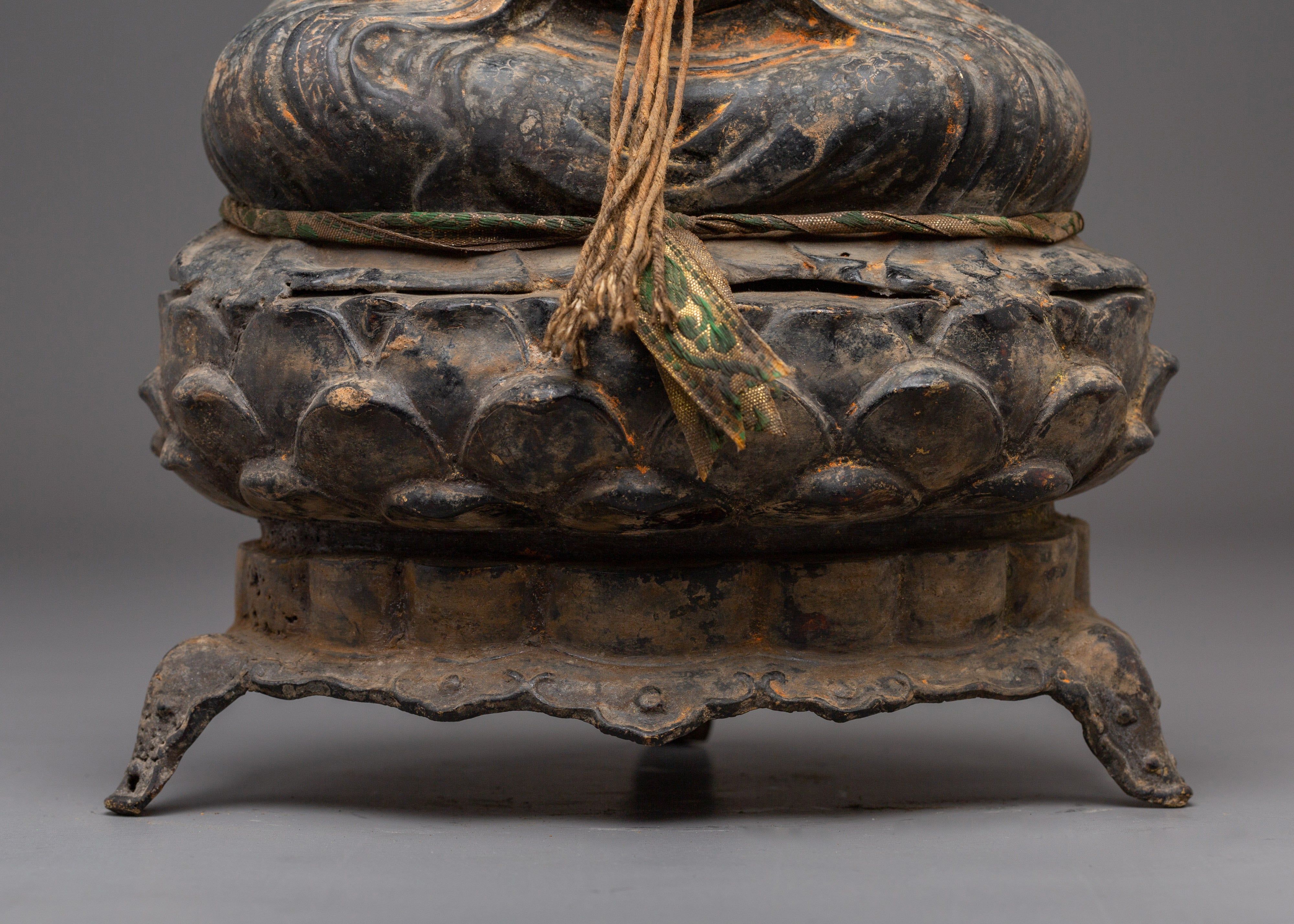 Enlightened Buddhist Master | Traditional Buddhist Sculpture