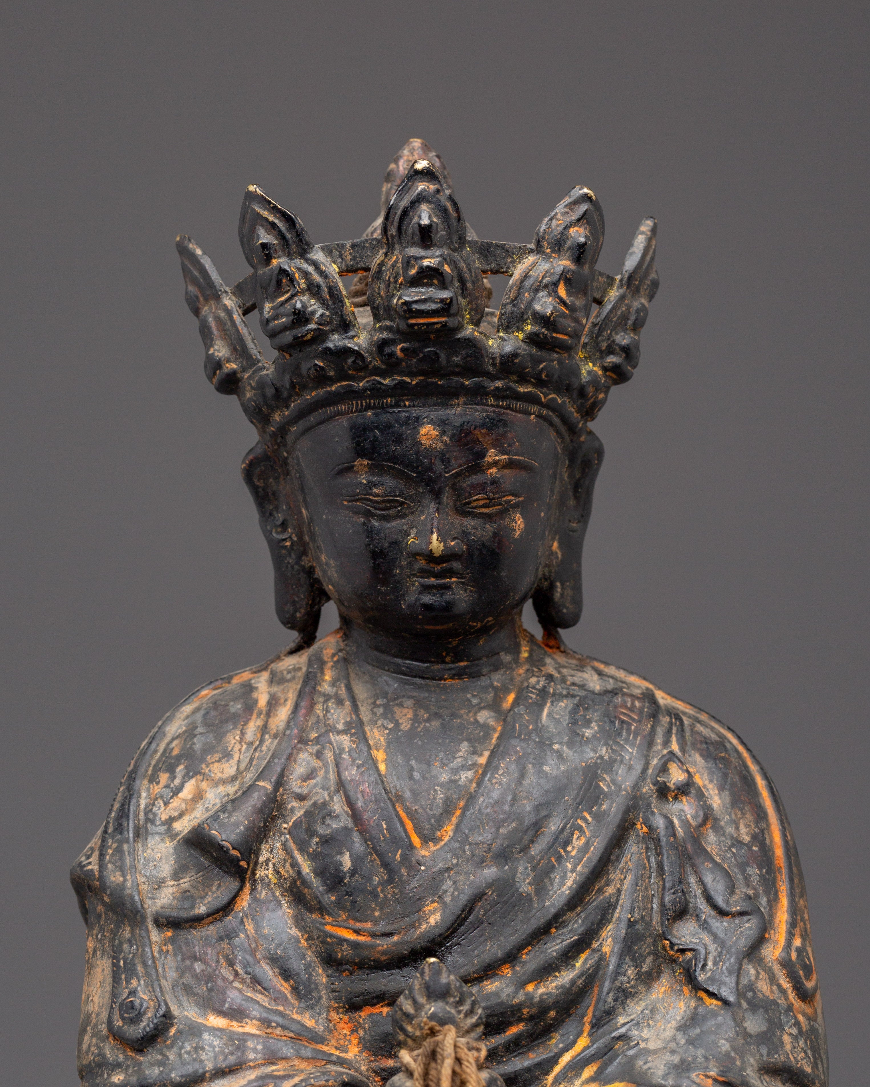 Enlightened Buddhist Master | Traditional Buddhist Sculpture