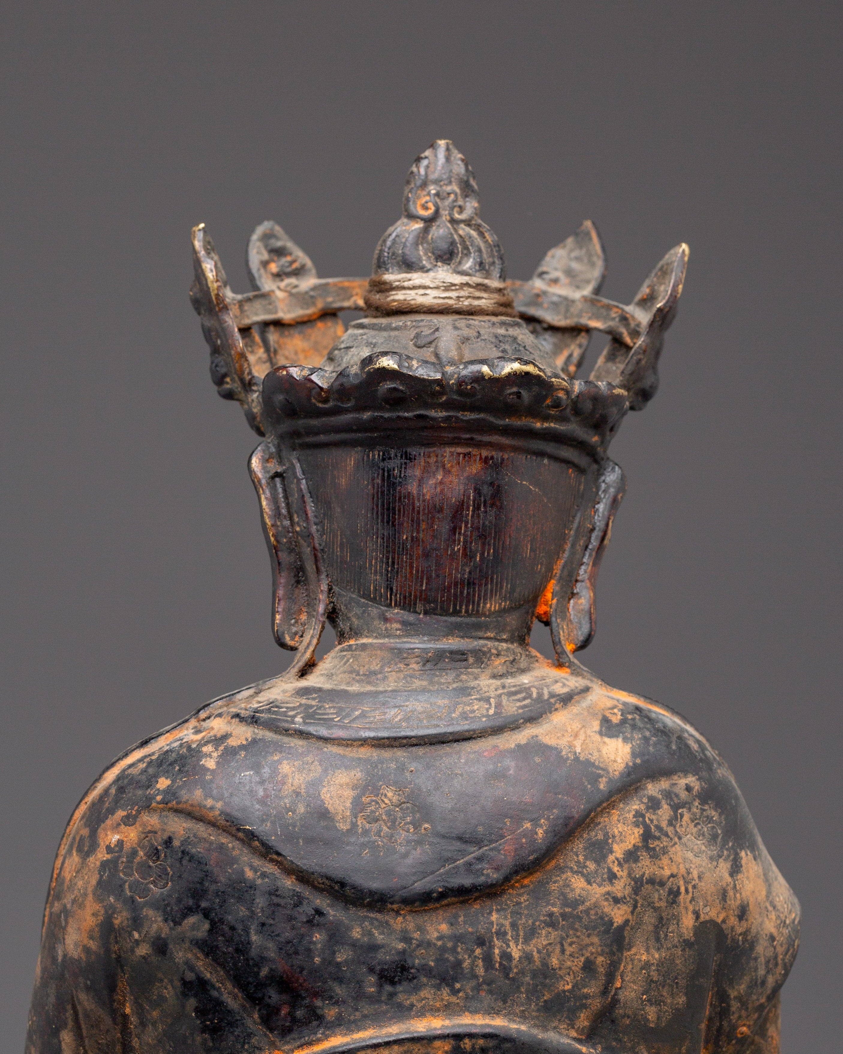 Enlightened Buddhist Master | Traditional Buddhist Sculpture