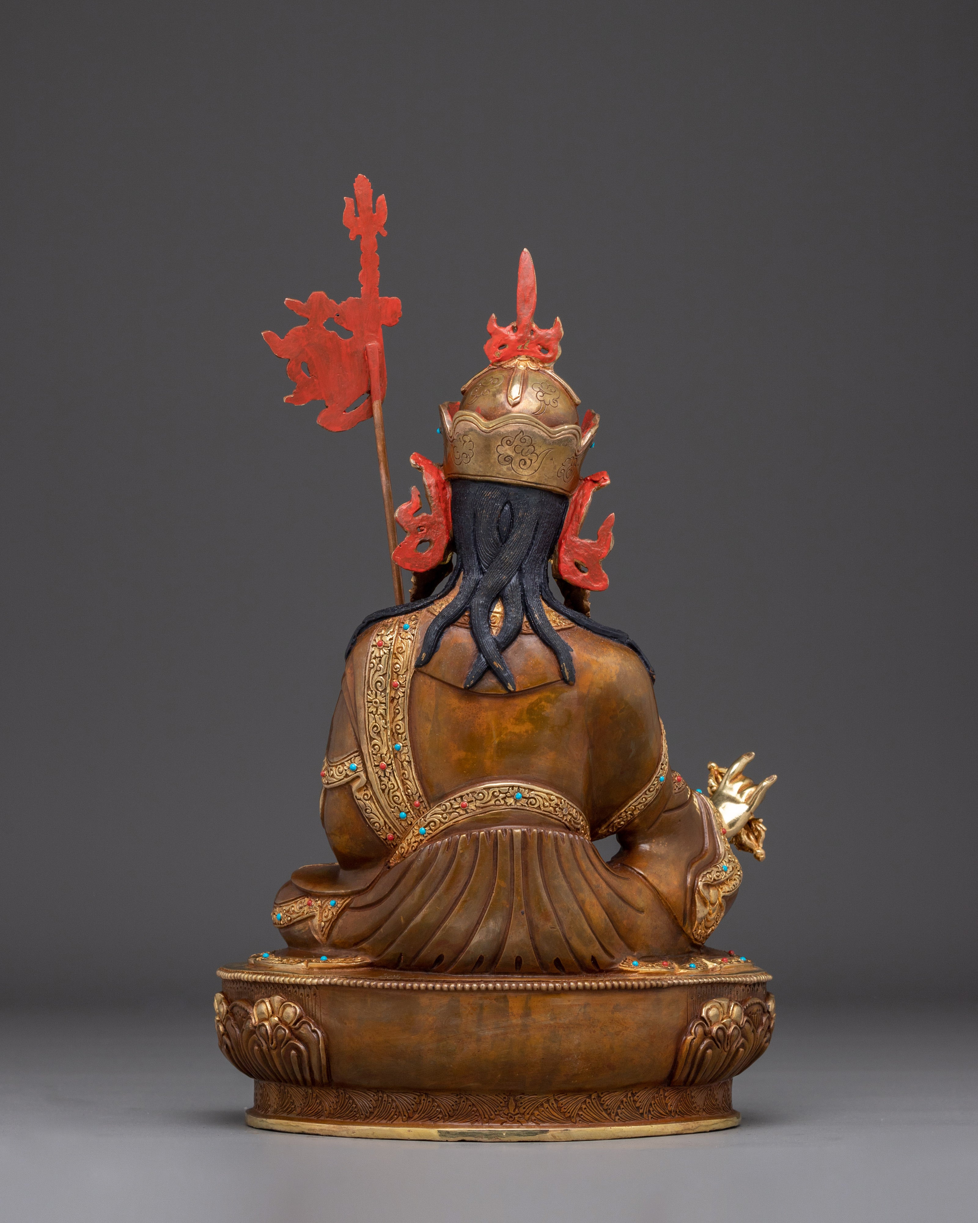 Guru Rinpoche, Enlightened Master Figure | Meditation Altar Decor